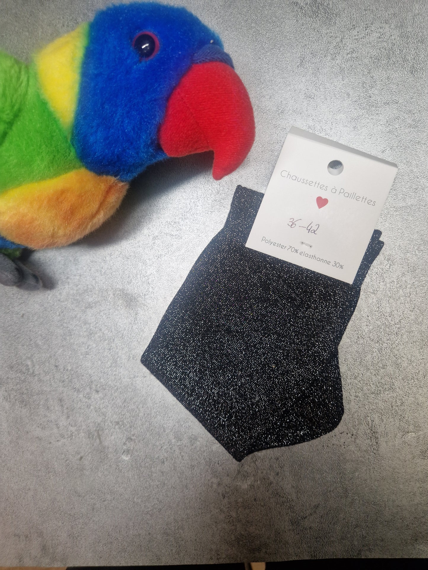 Chaussettes à paillettes