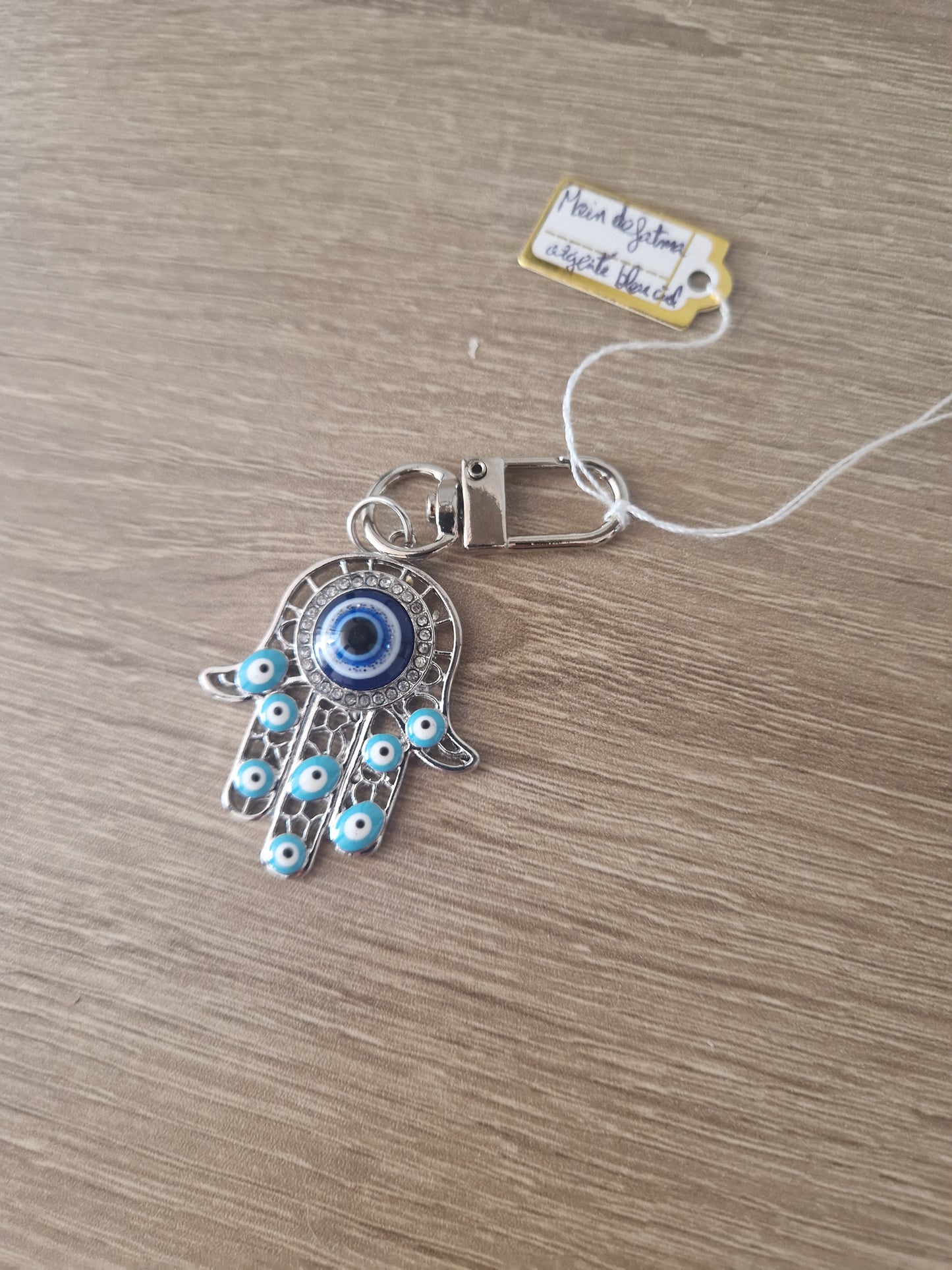 Hand of Fatima keychain