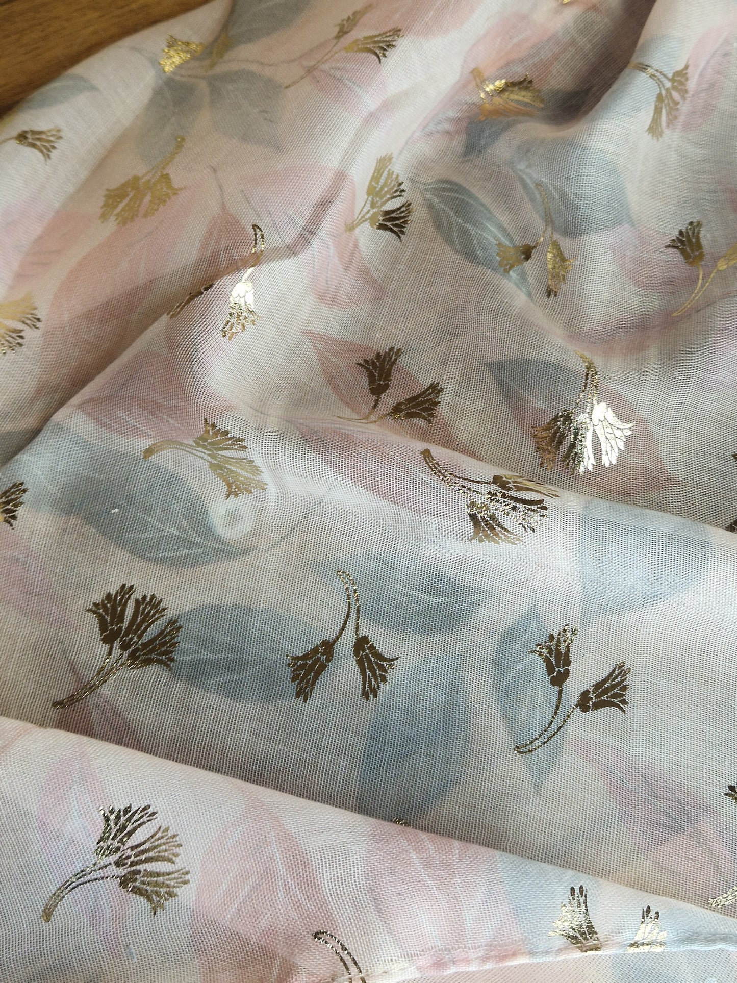 Foulard feuilles
