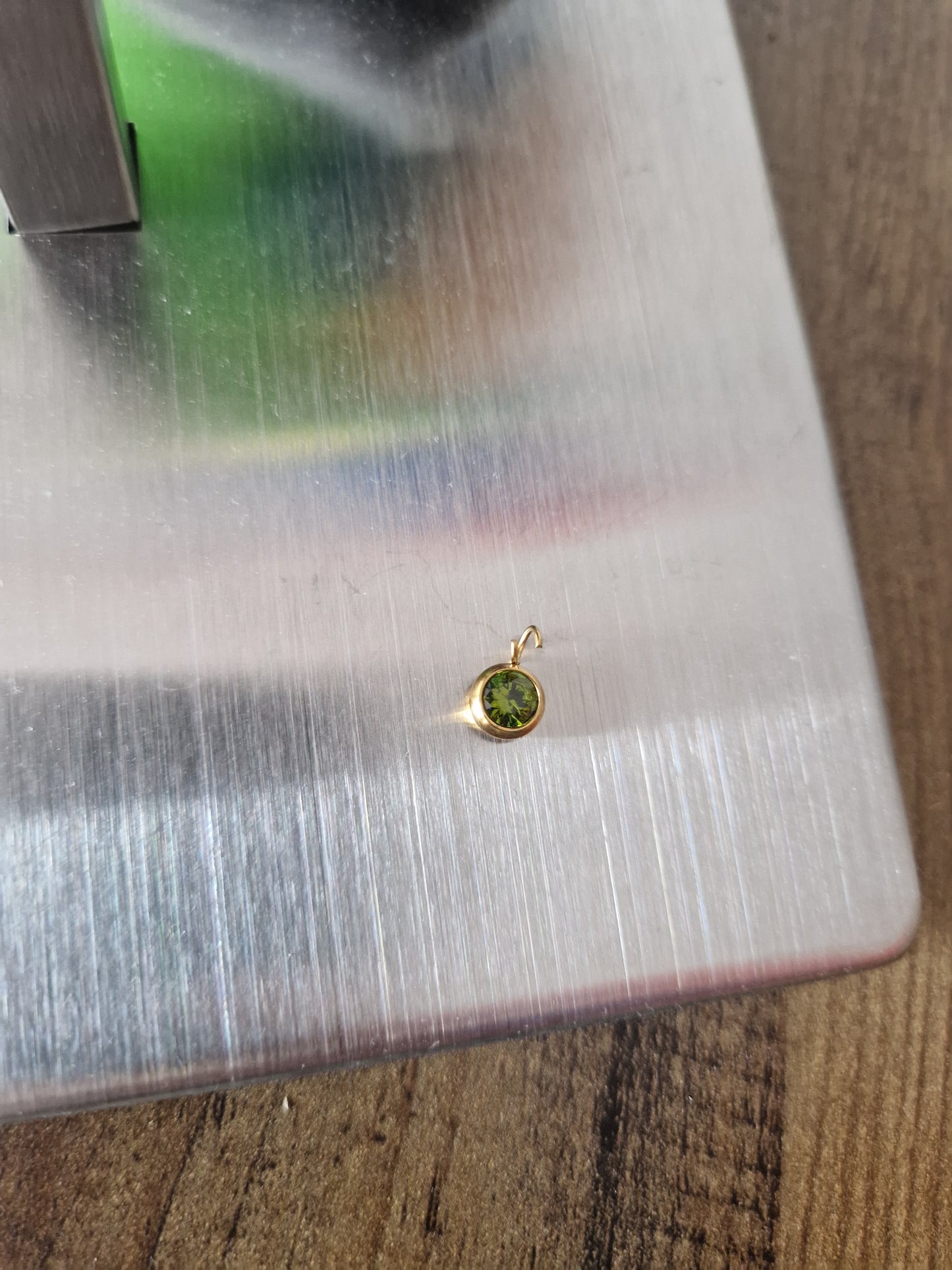 Colorful crystal charm