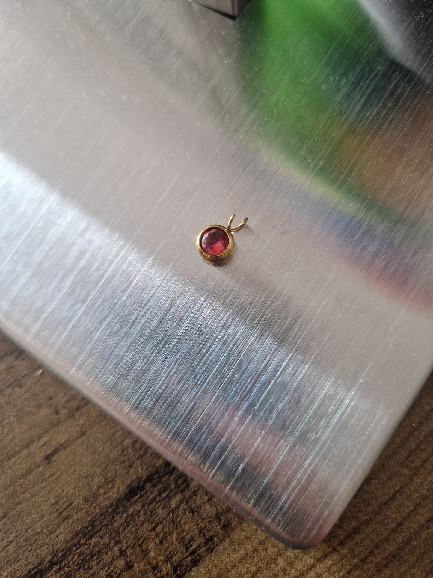 Colorful crystal charm