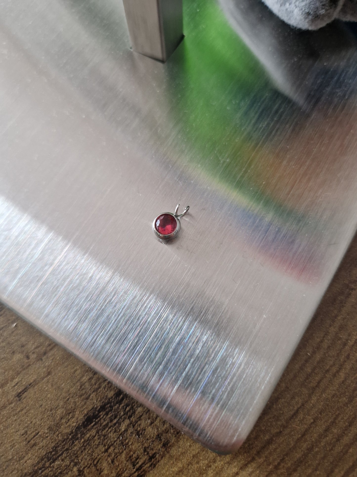 Colorful crystal charm