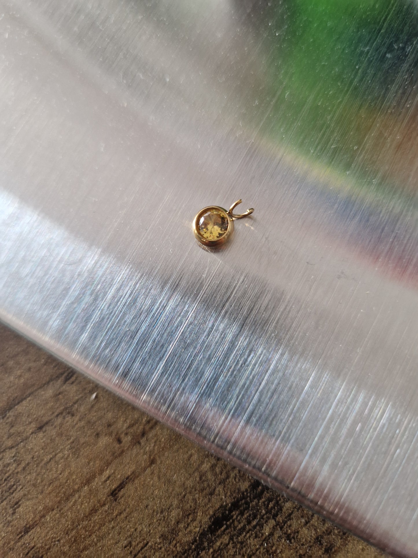 Colorful crystal charm