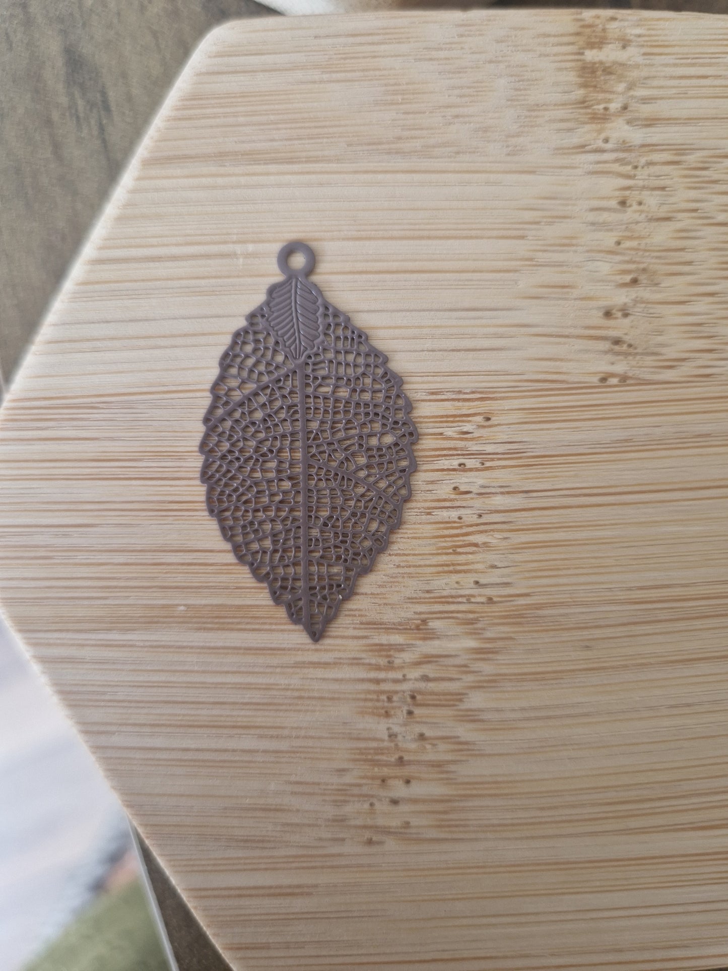 Colorful Leaf Charm