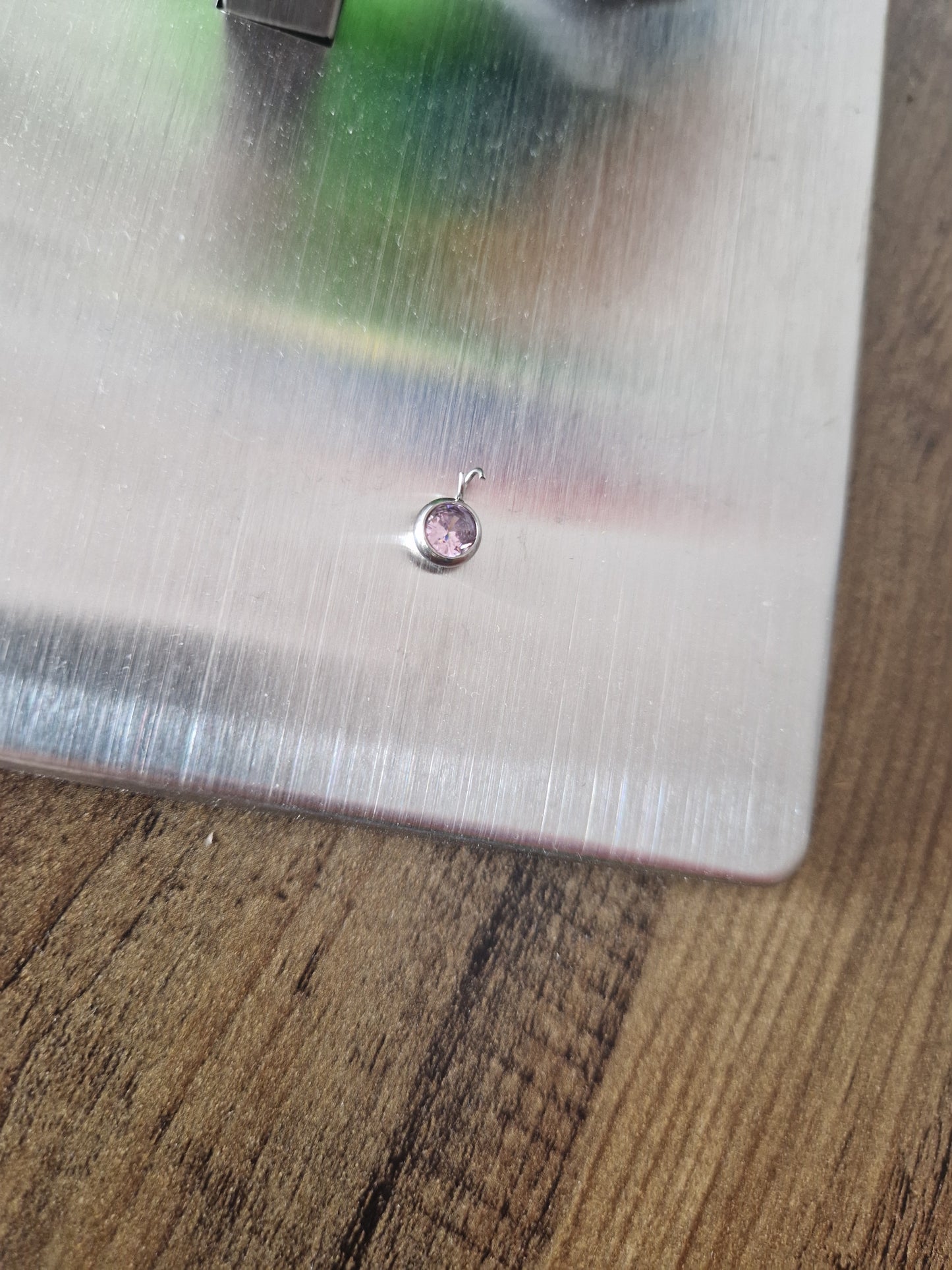 Colorful crystal charm