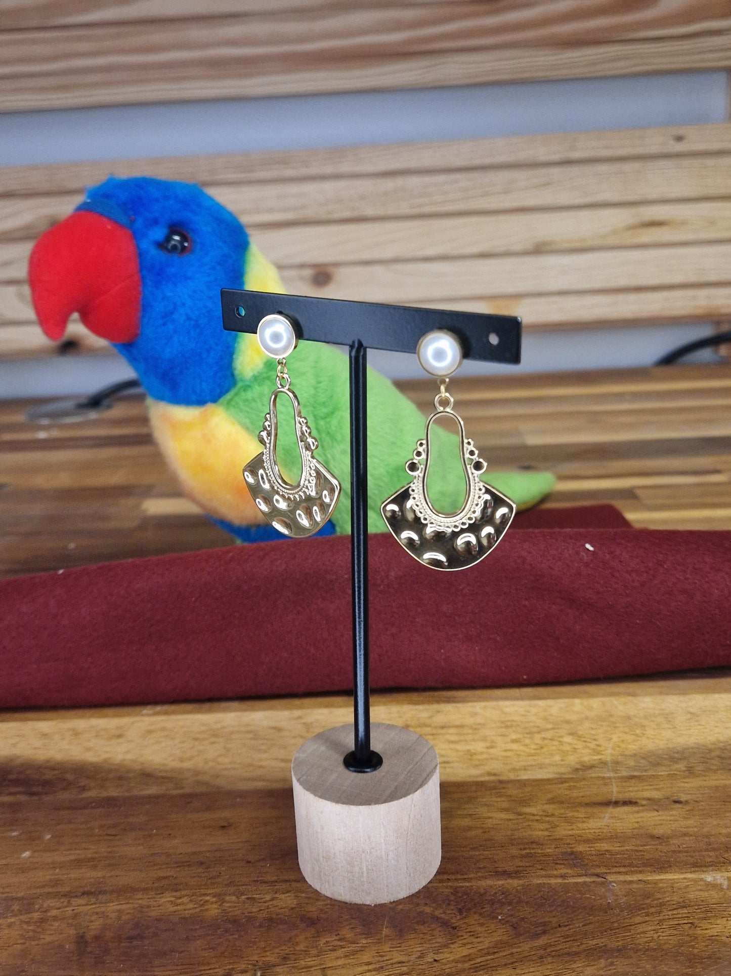 Boucles d'oreilles Ebony