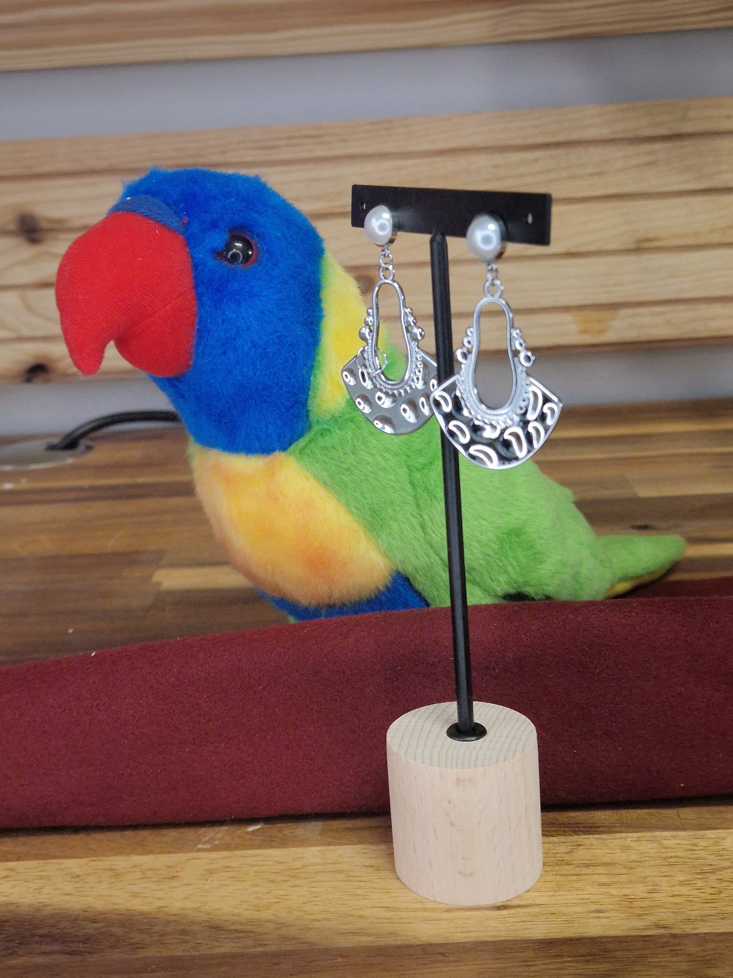 Boucles d'oreilles Ebony