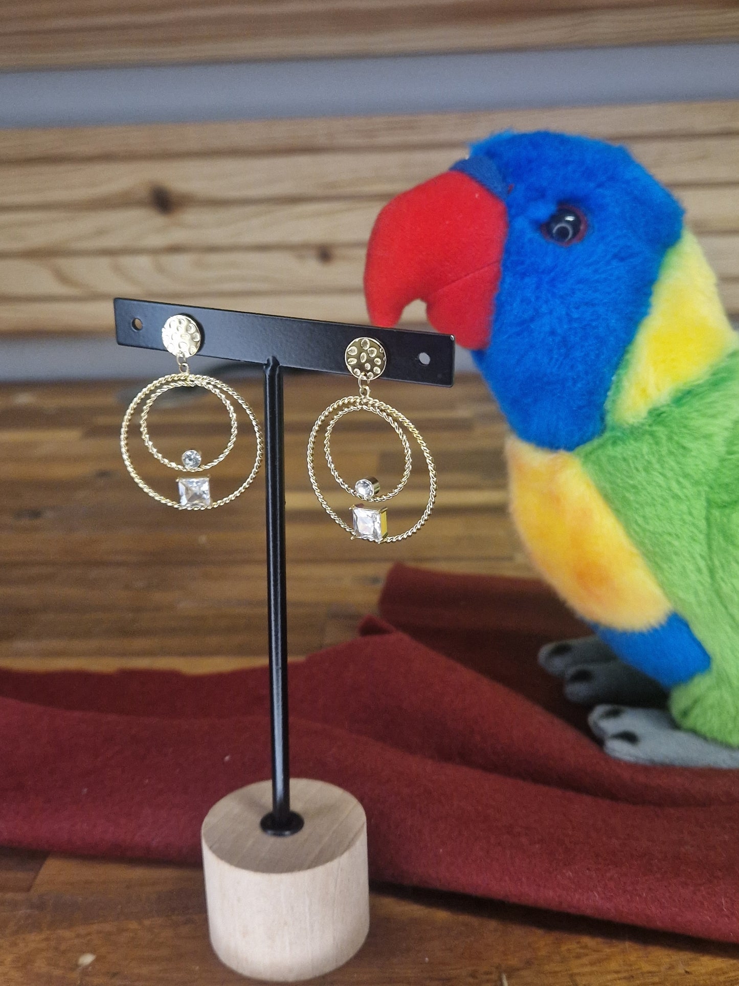 Boucles d'oreilles Sybille