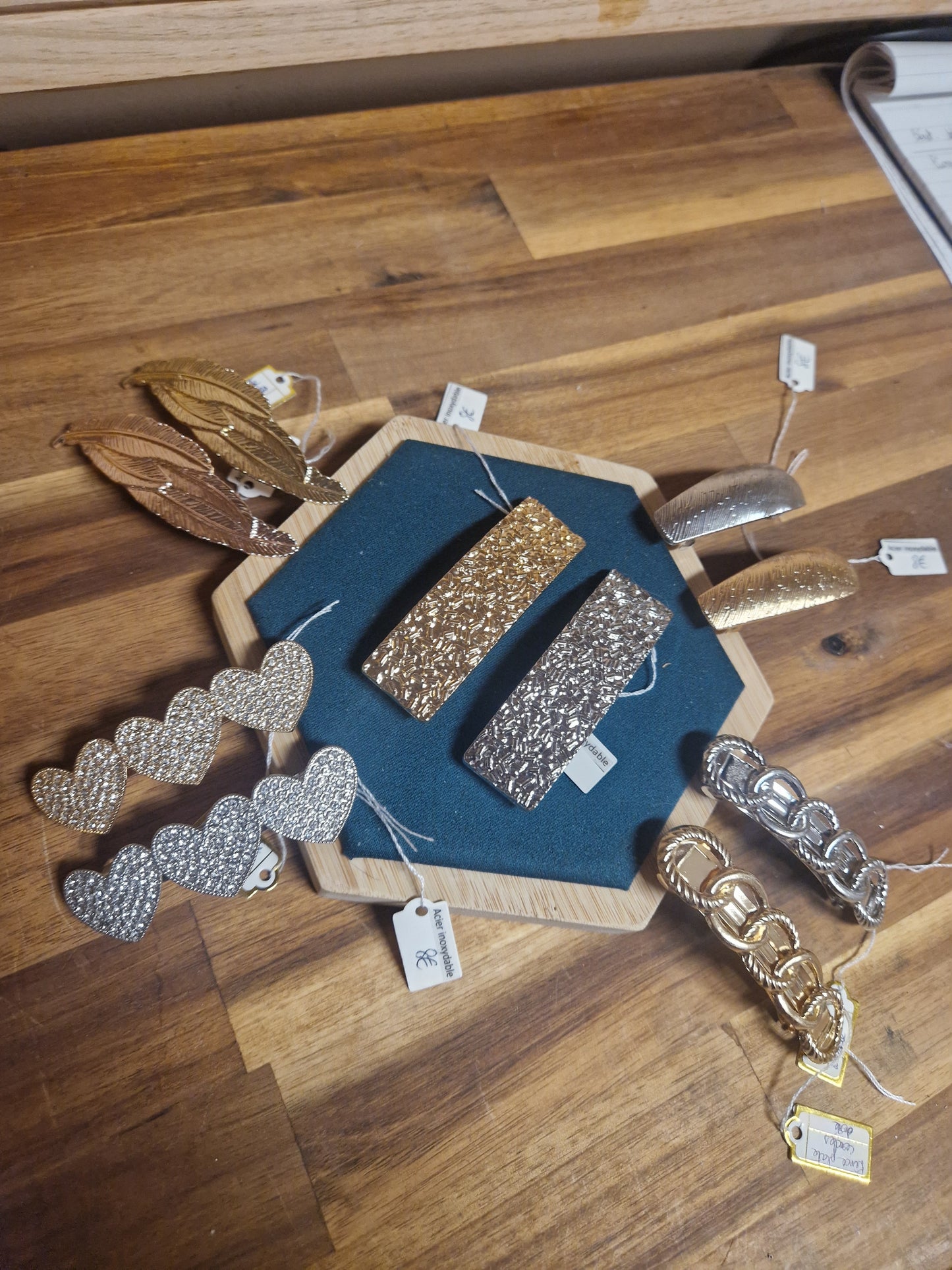 Pince plate pour cheveux