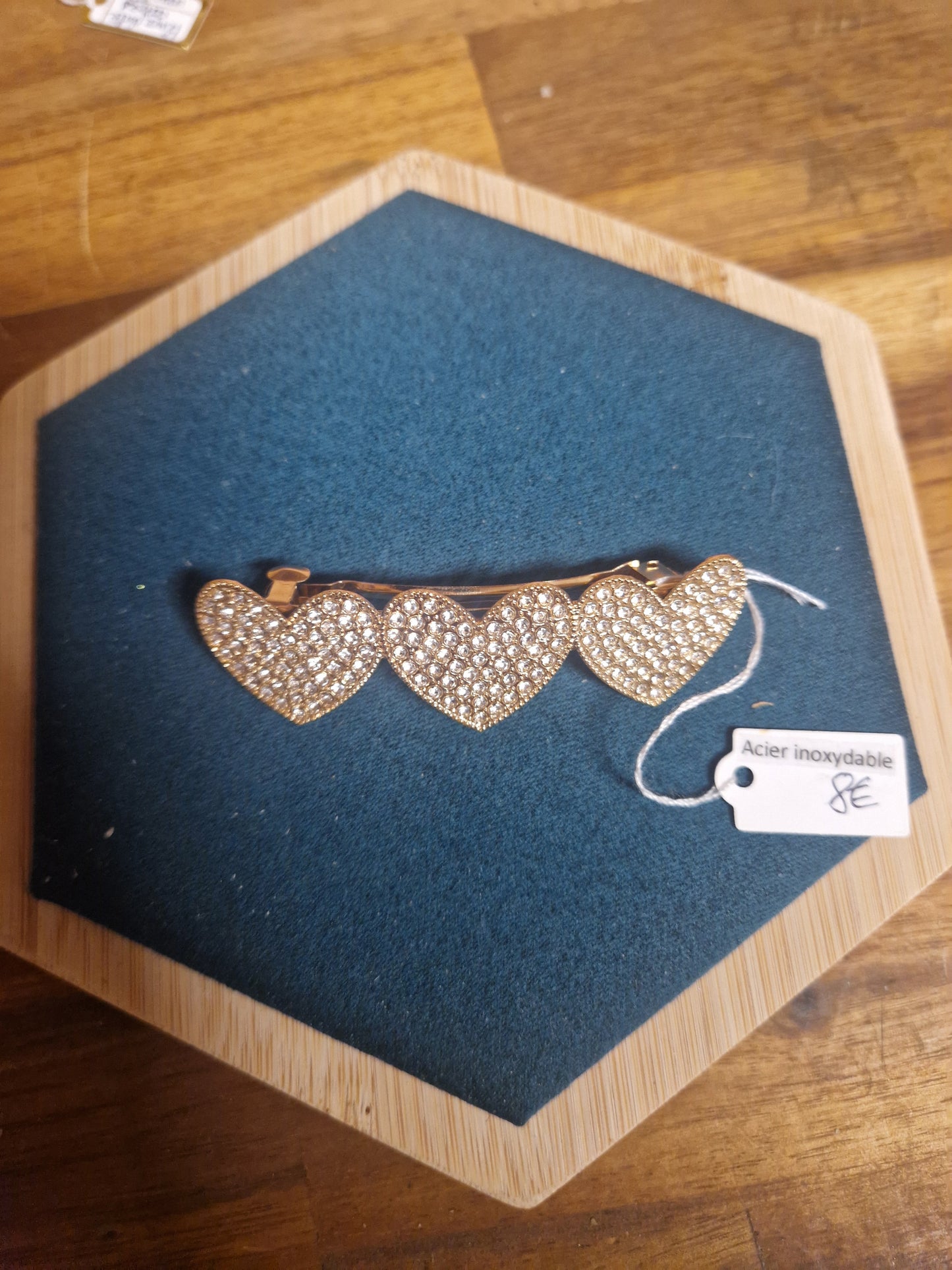 Pince plate pour cheveux