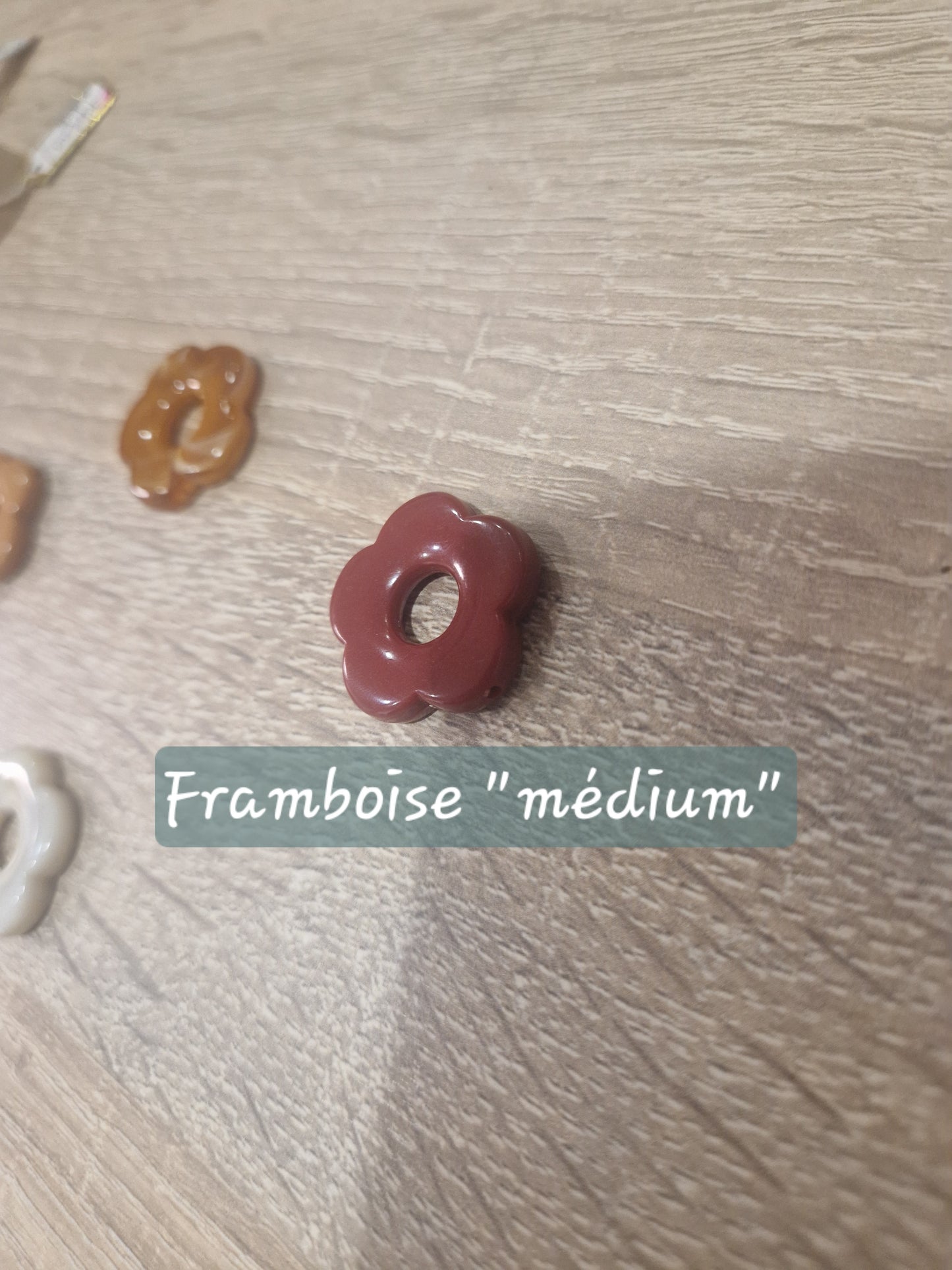 Boucles d'oreilles Florine (diamètre 1,8 cm)