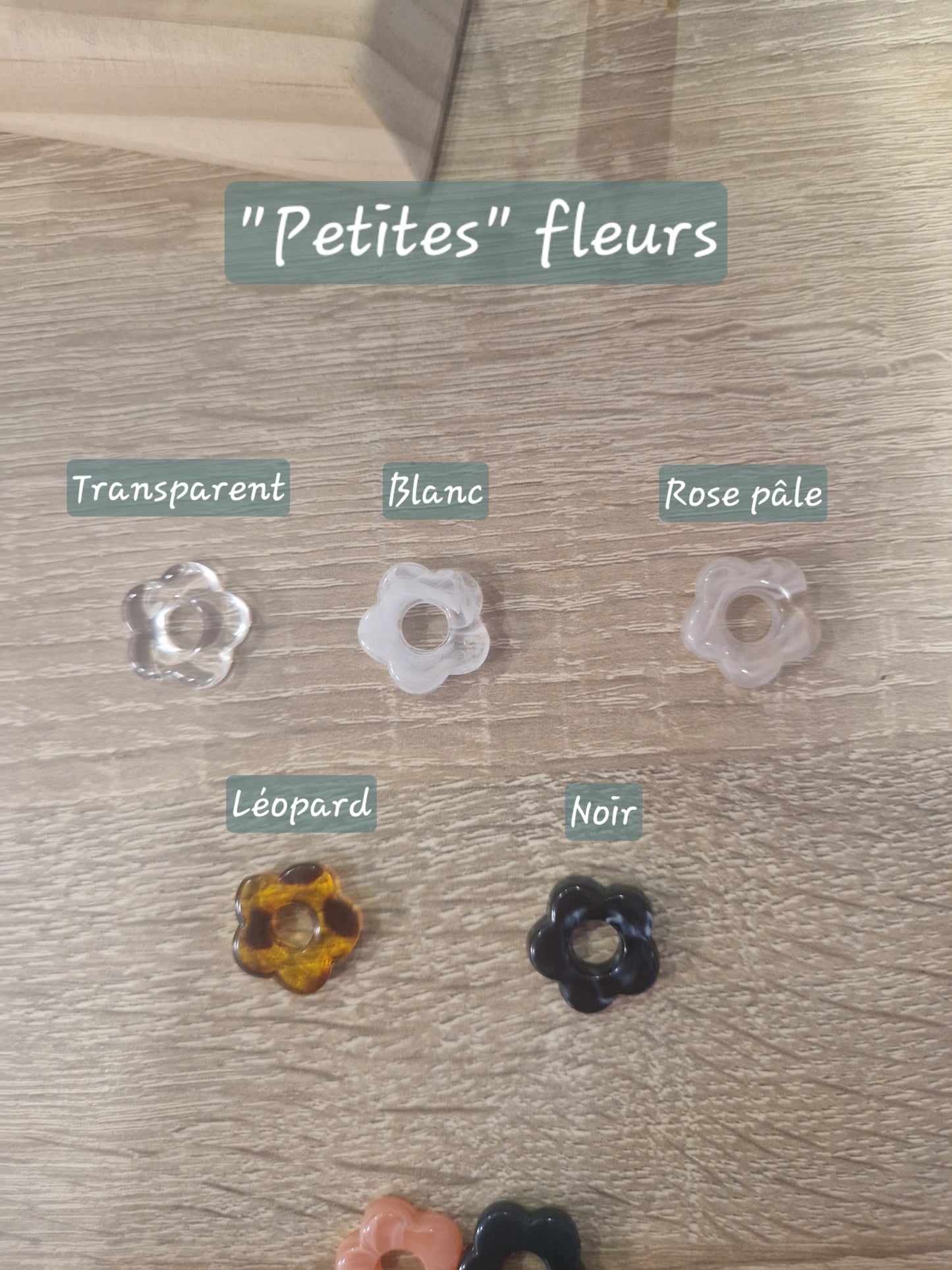 Boucles d'oreilles Florine (diamètre 1,8 cm)