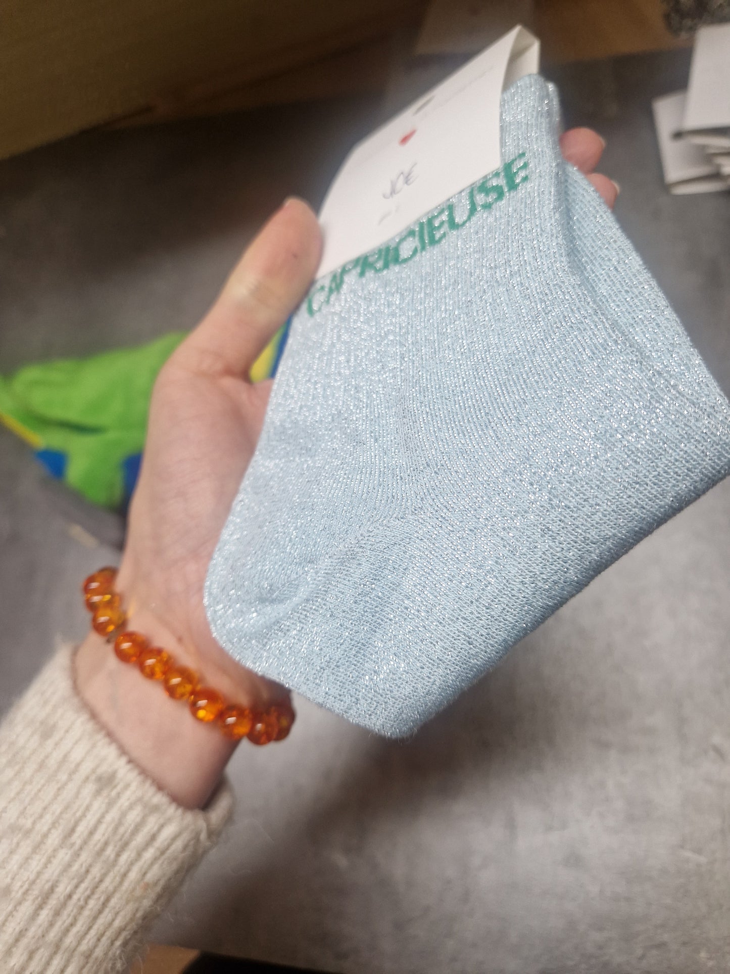 Chaussettes à paillettes