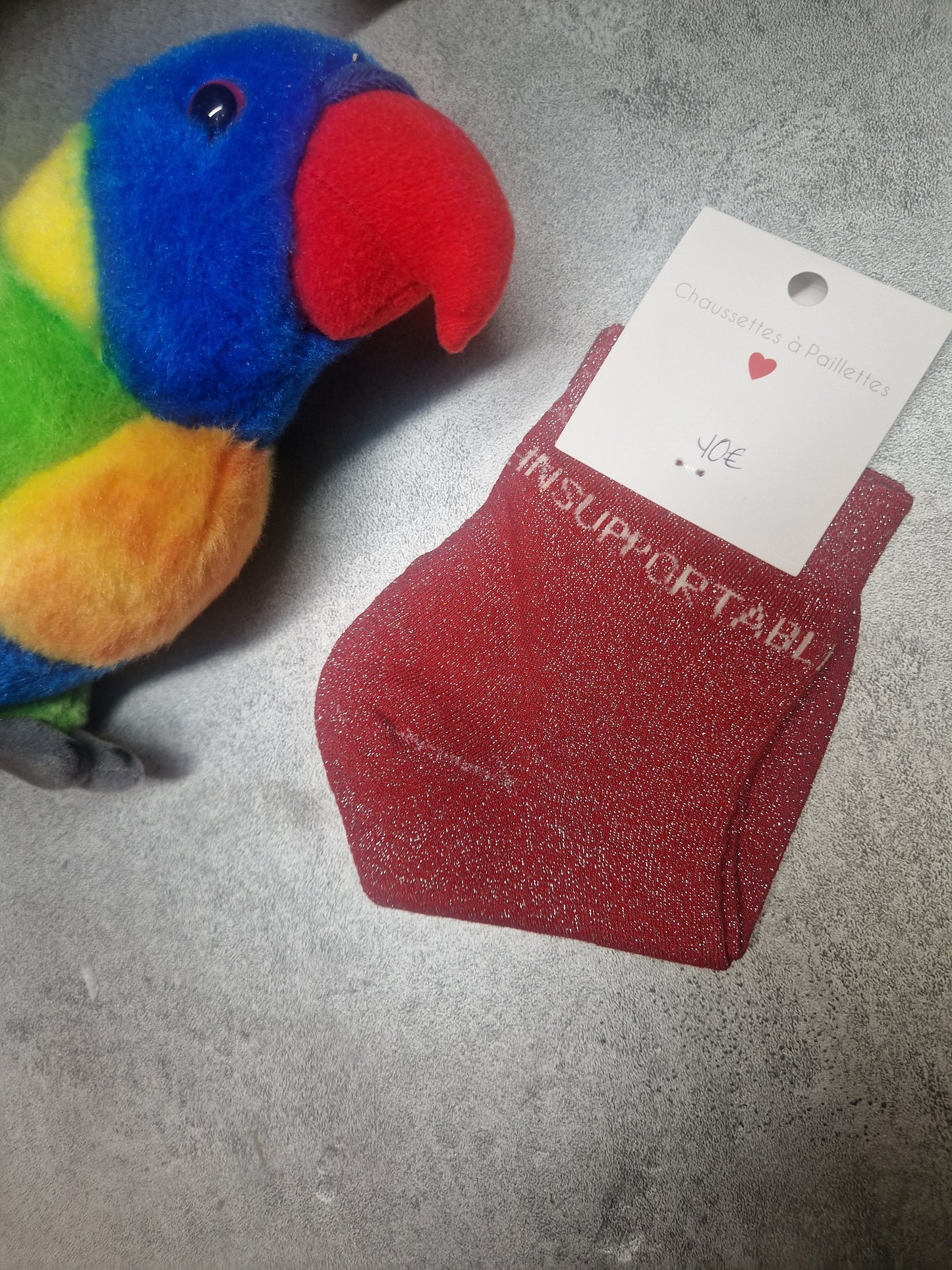 Chaussettes à paillettes