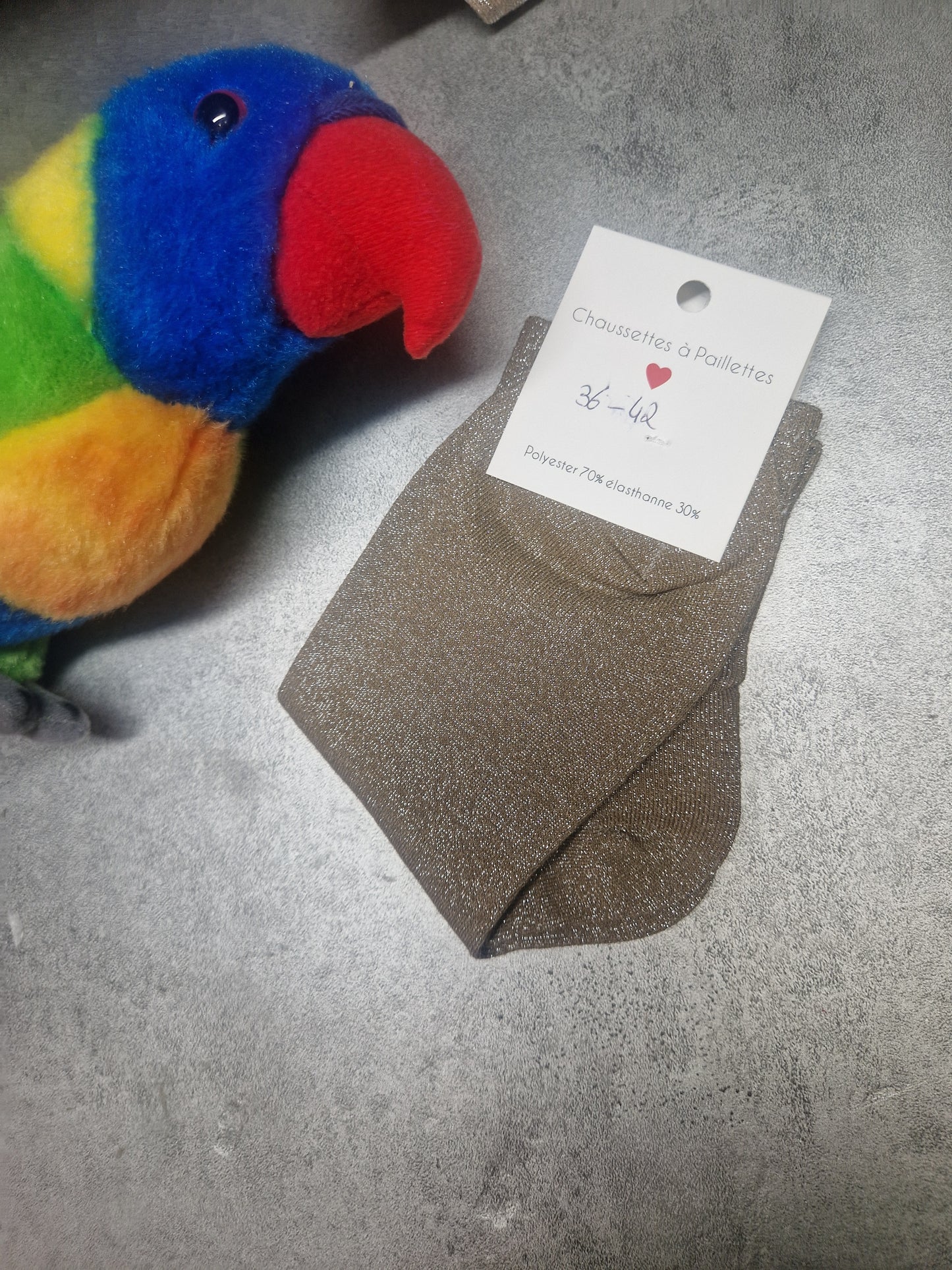 Chaussettes à paillettes