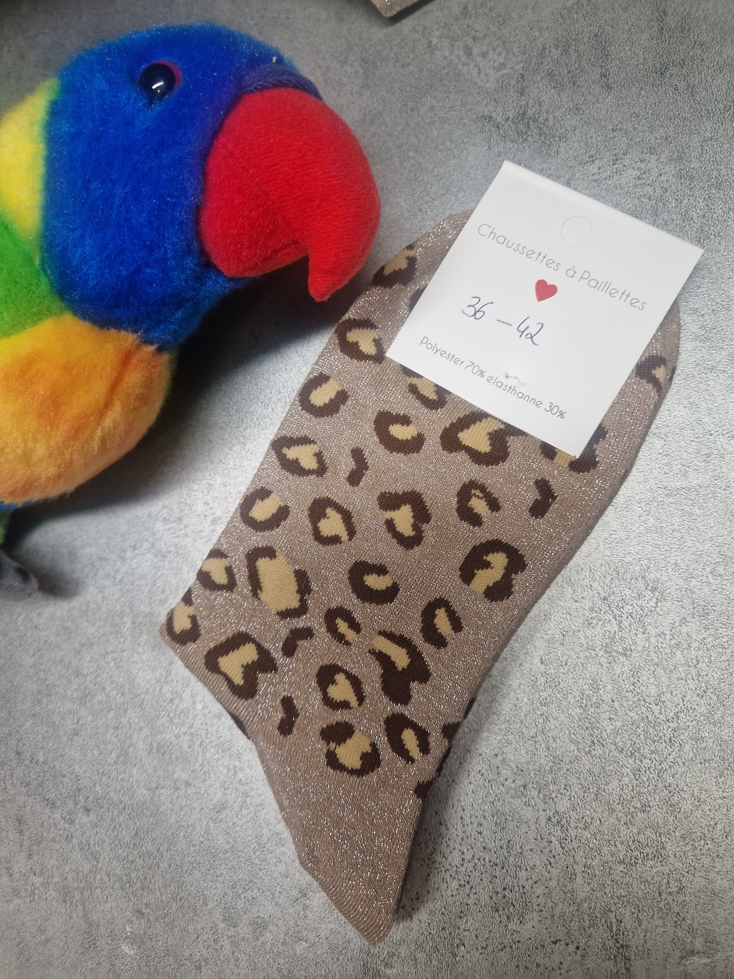Chaussettes à paillettes