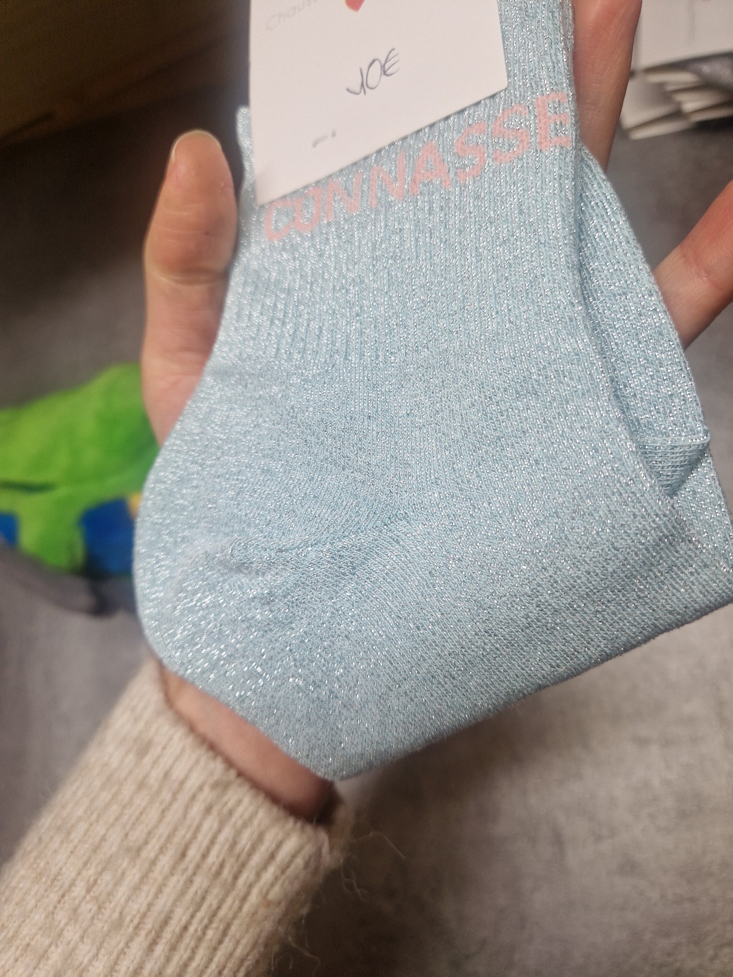 Chaussettes à paillettes