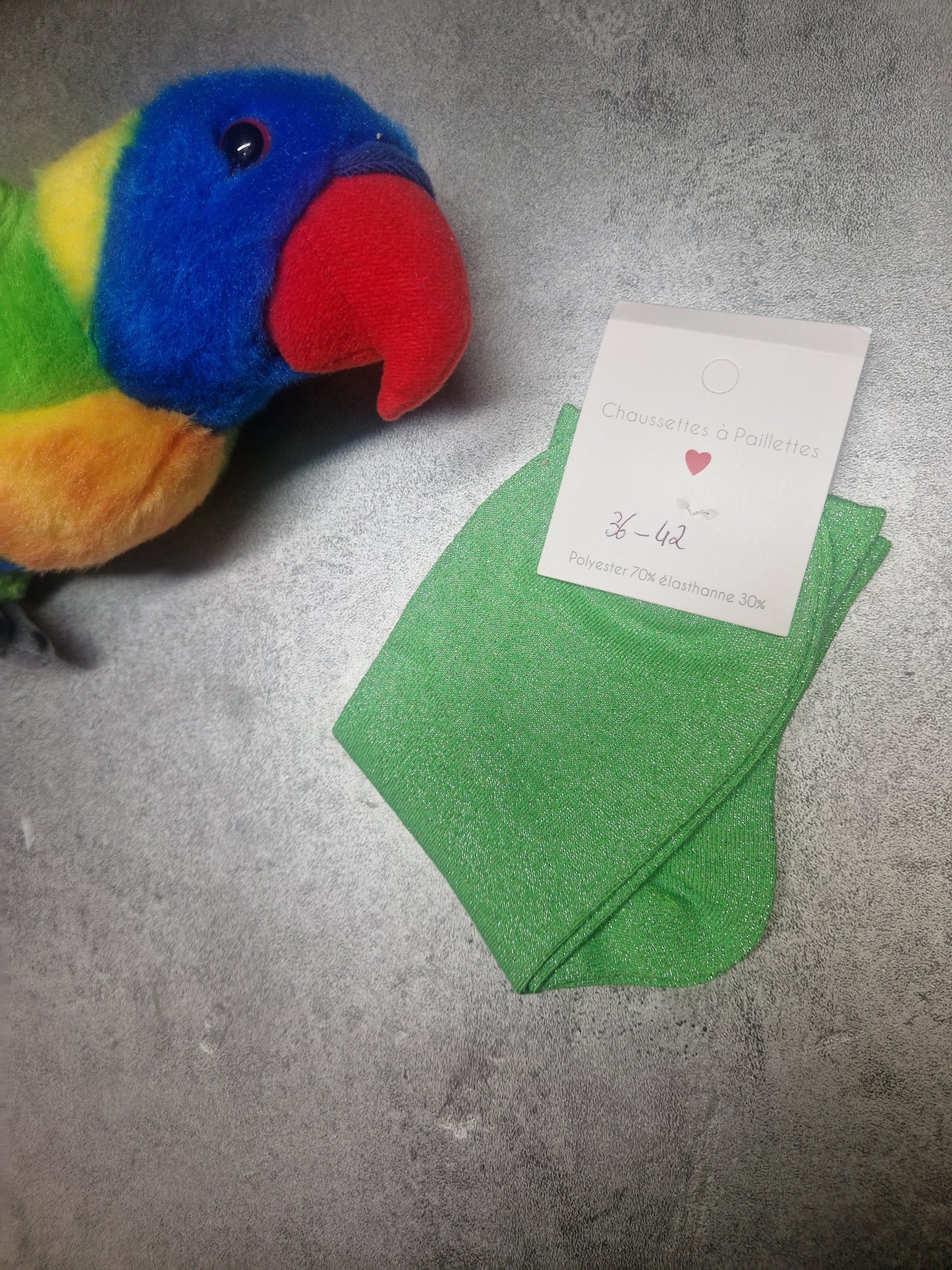 Chaussettes à paillettes