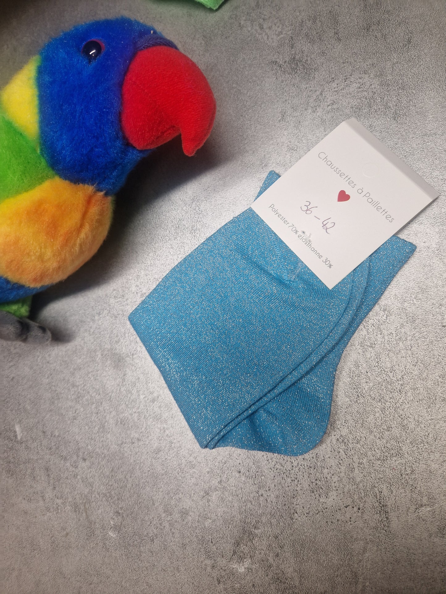 Chaussettes à paillettes