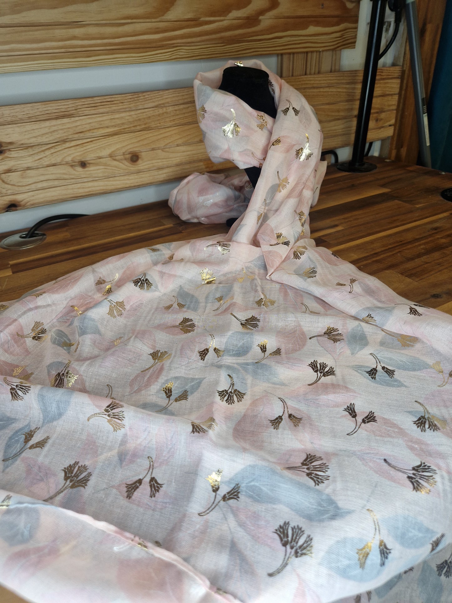 Foulard feuilles