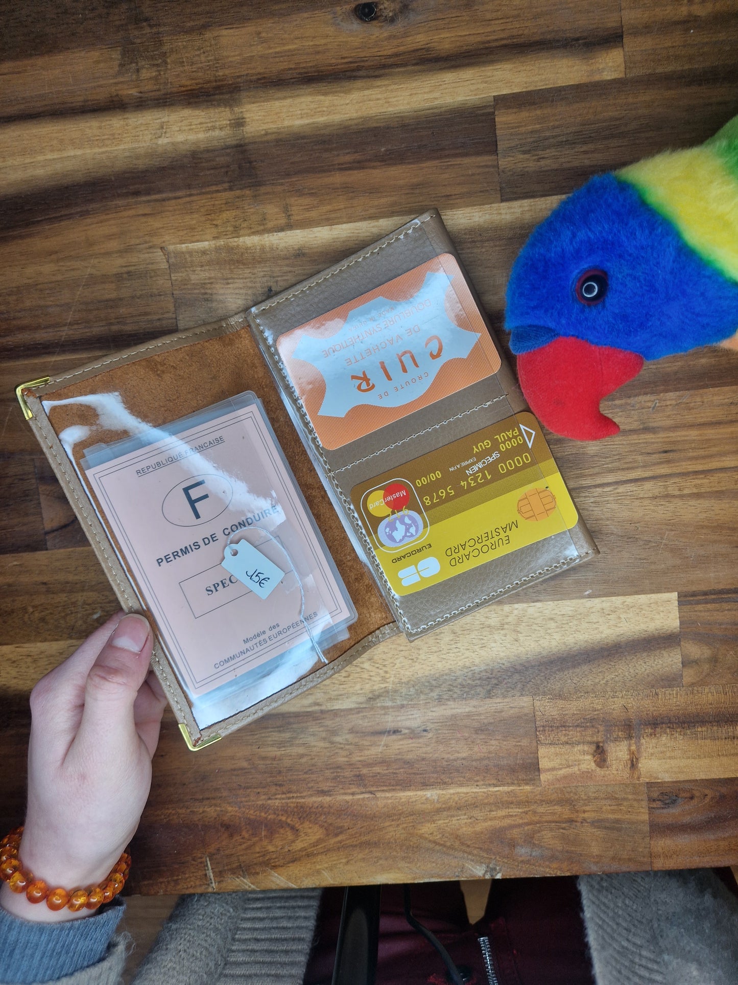 Porte papiers