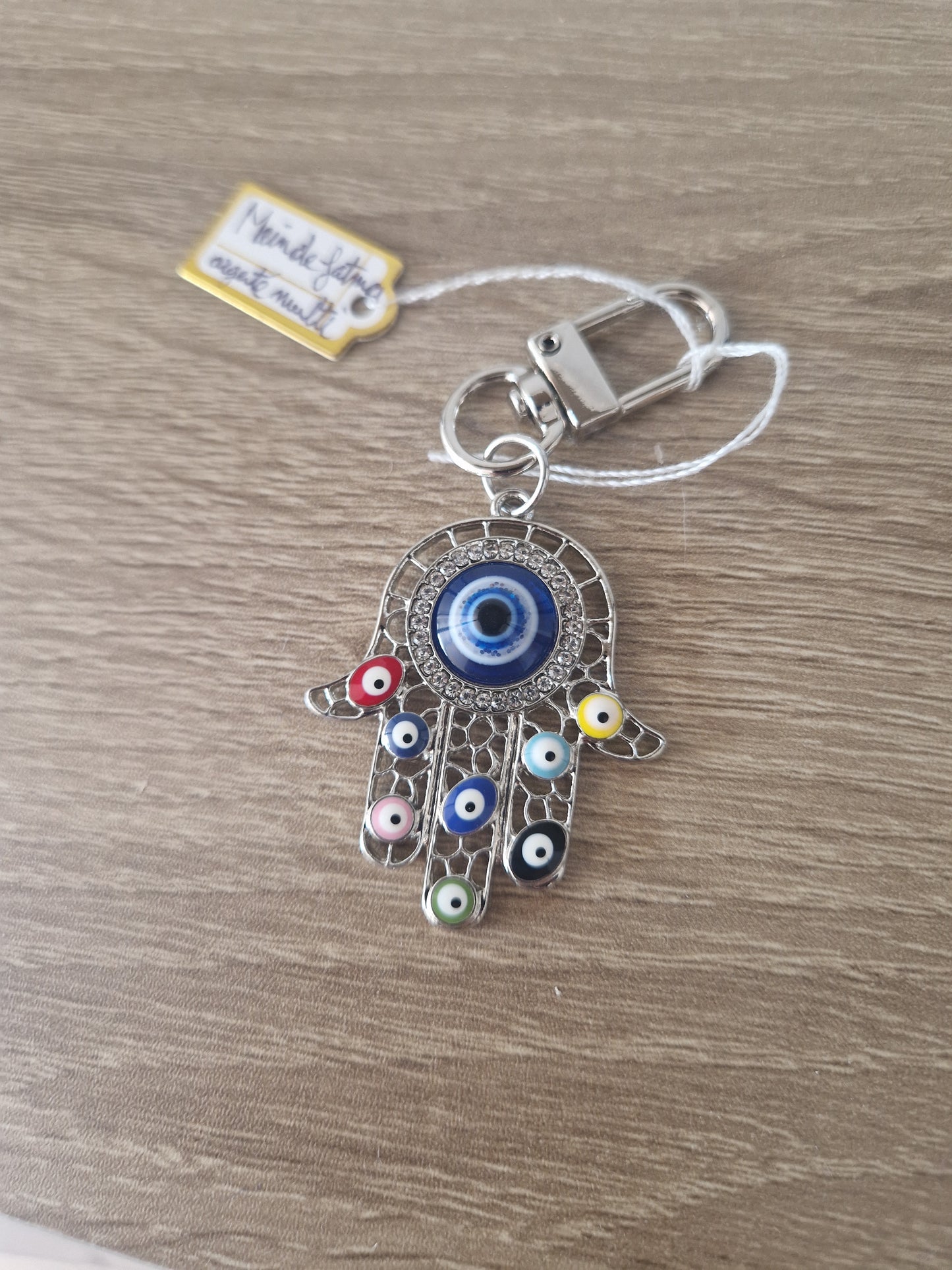 Hand of Fatima keychain