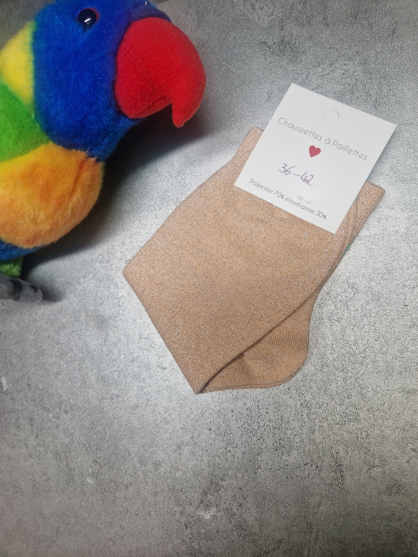 Chaussettes à paillettes