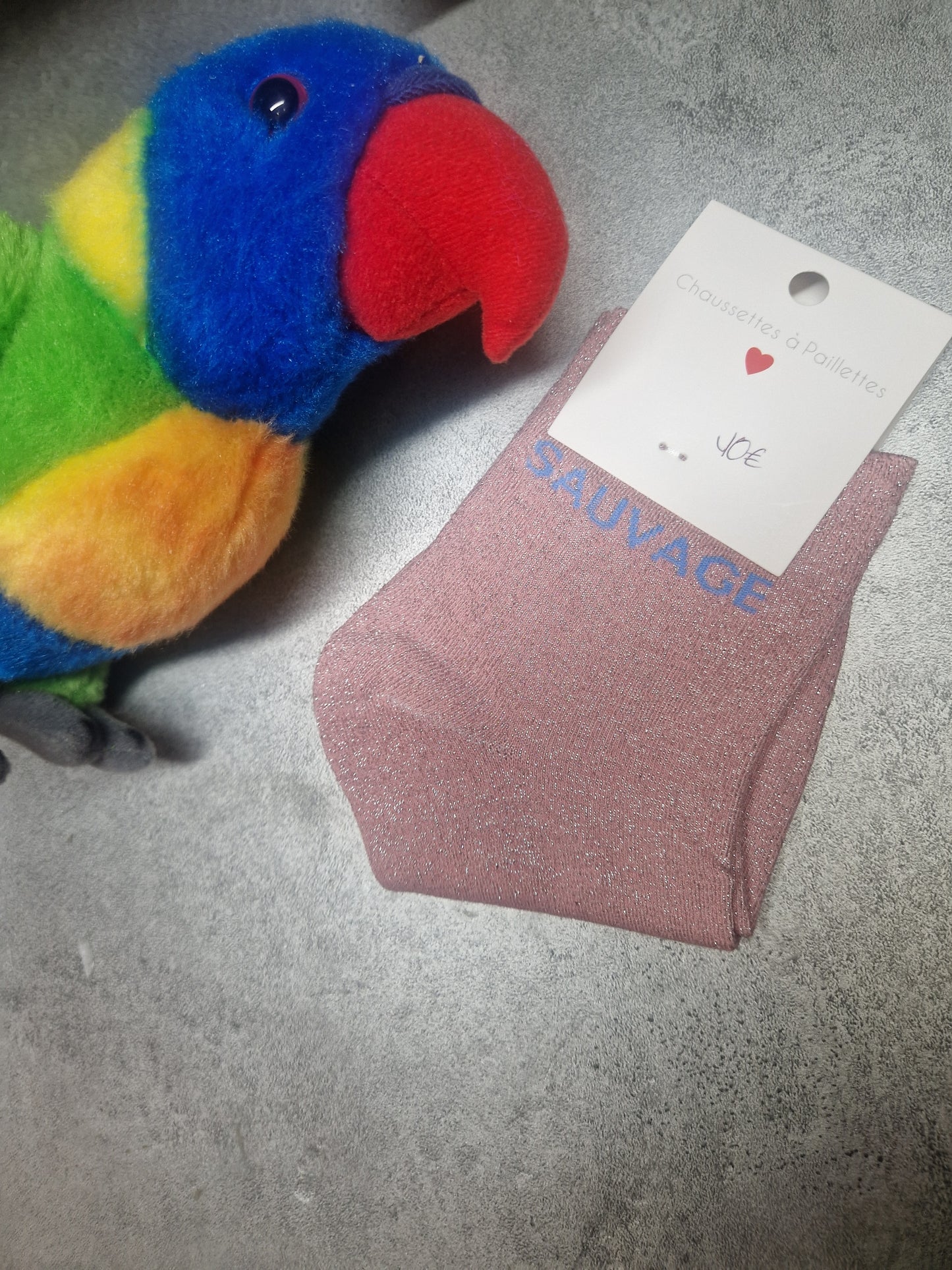 Chaussettes à paillettes