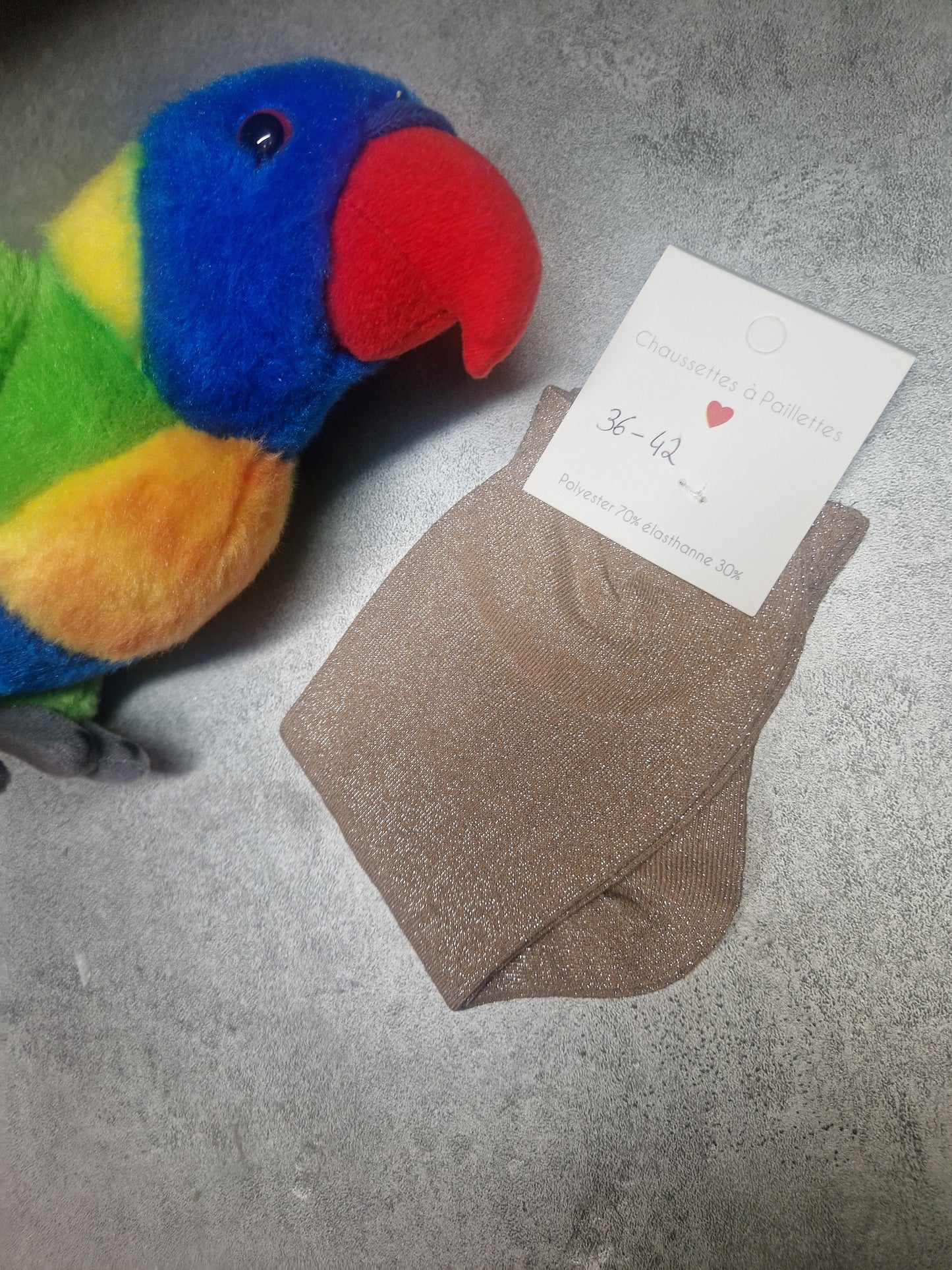 Chaussettes à paillettes