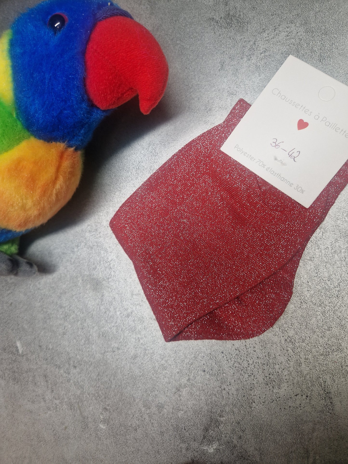 Chaussettes à paillettes