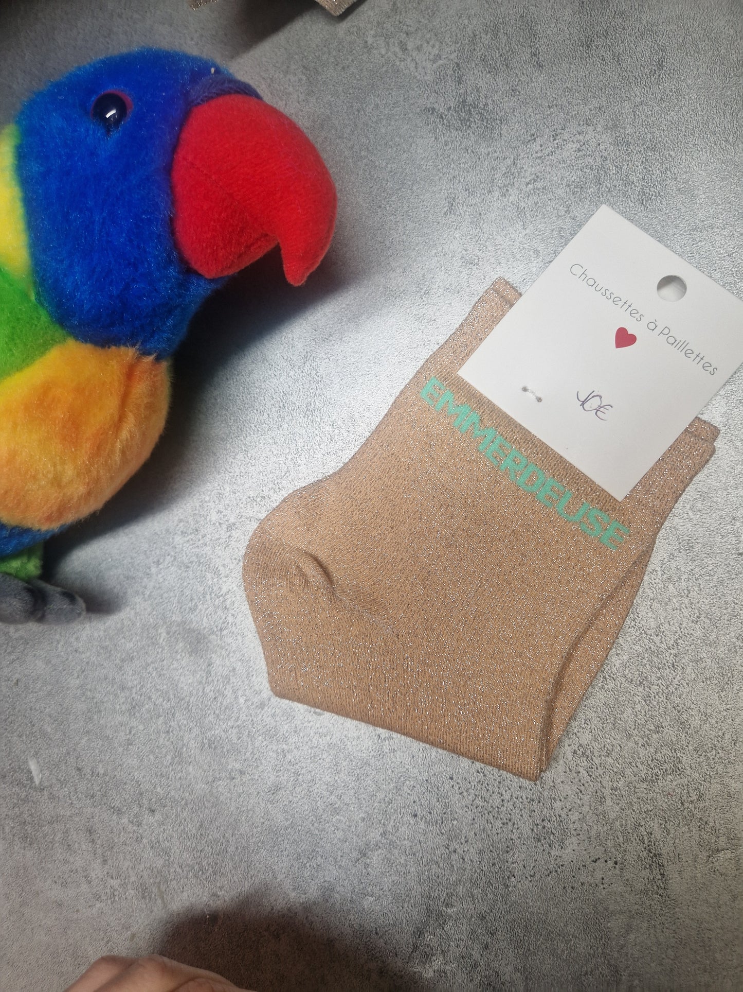 Chaussettes à paillettes