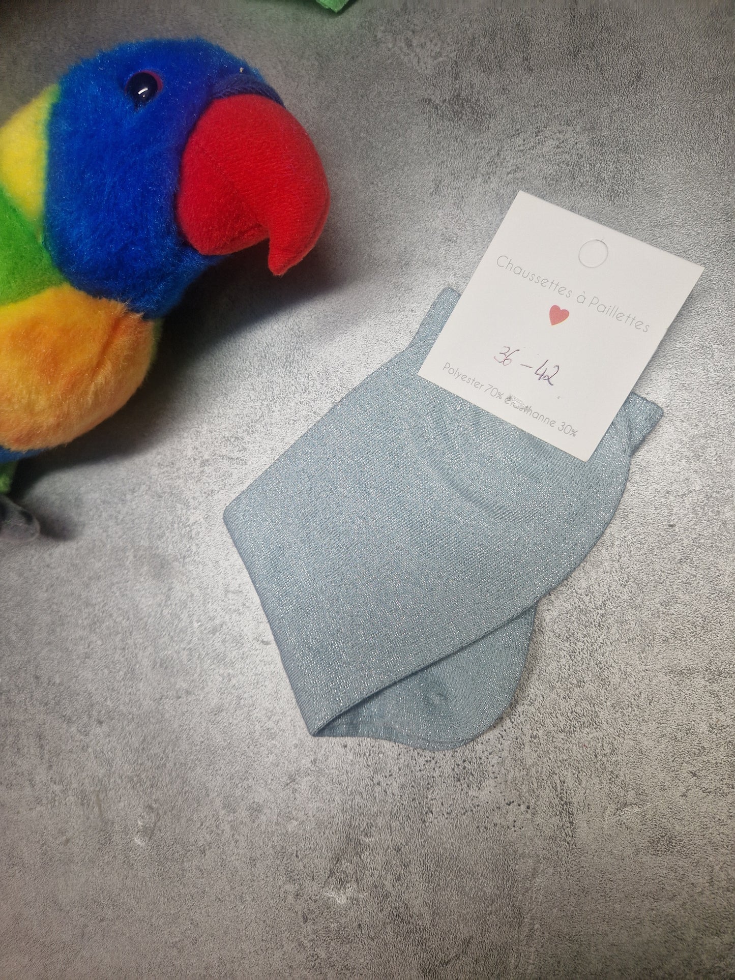 Chaussettes à paillettes