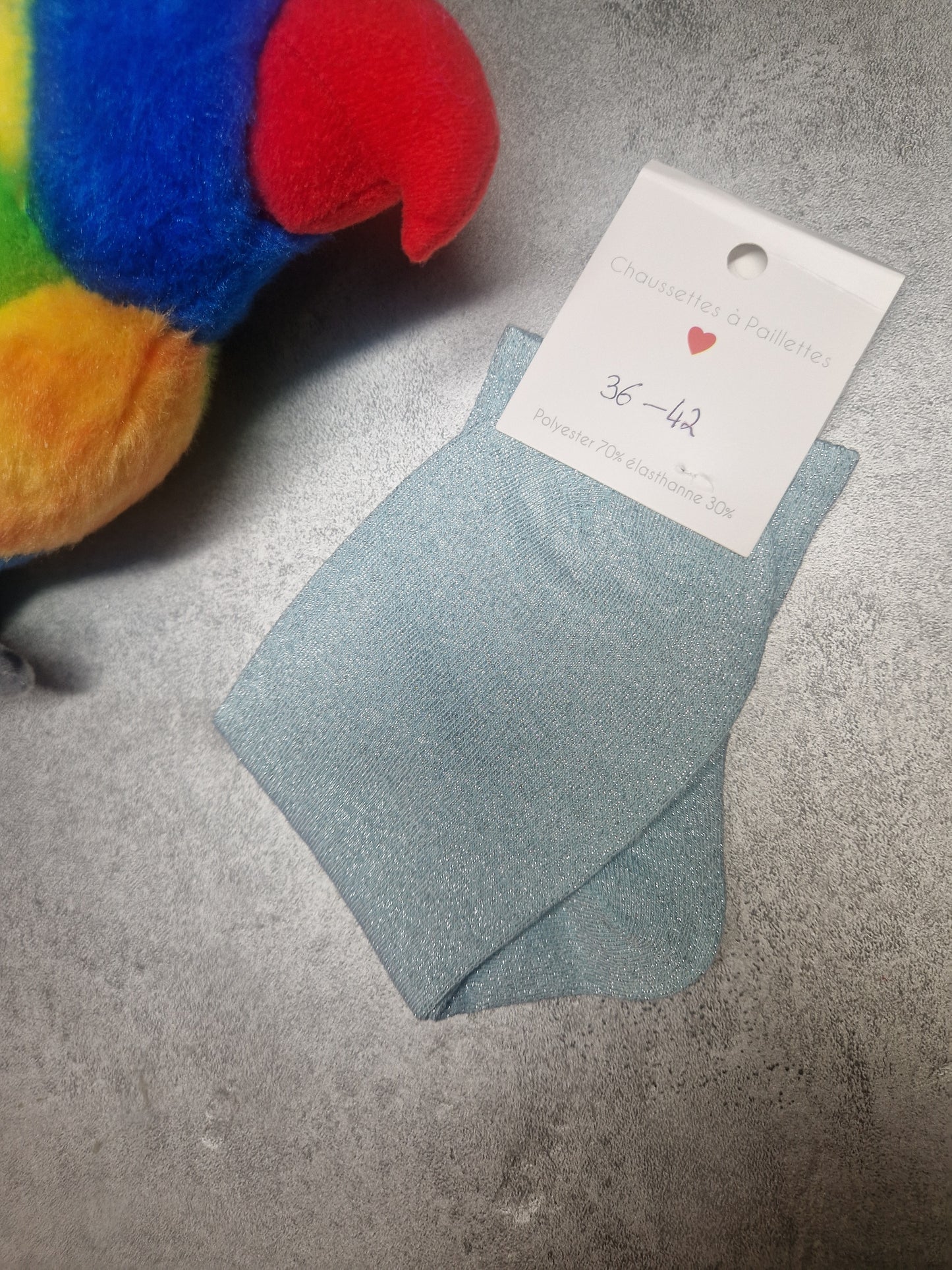 Chaussettes à paillettes