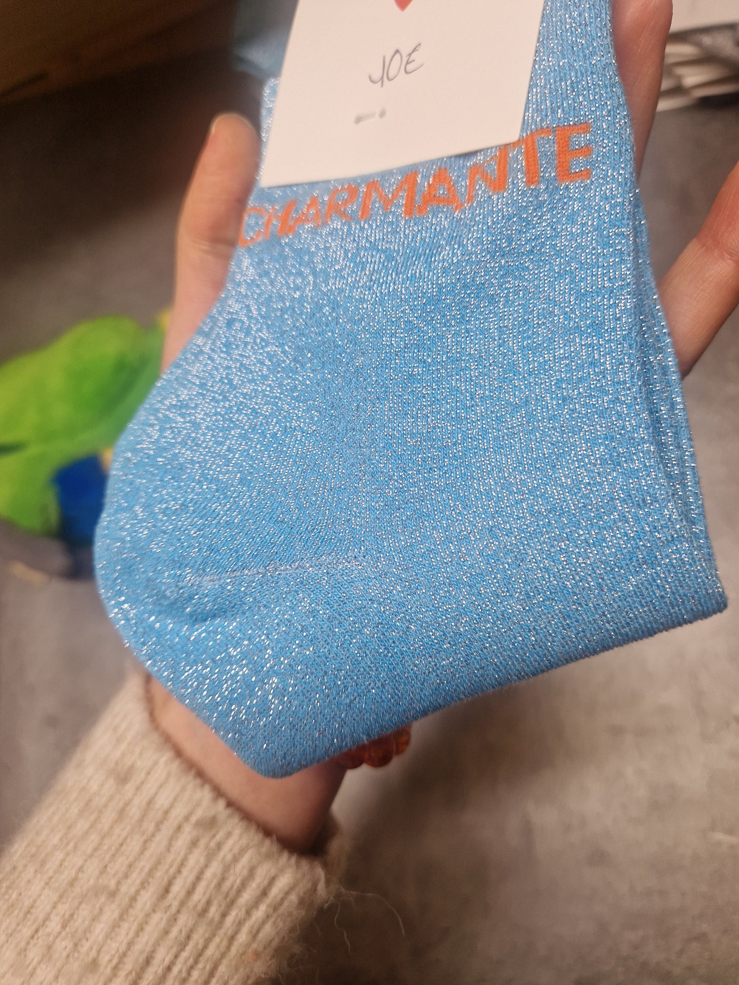 Chaussettes à paillettes