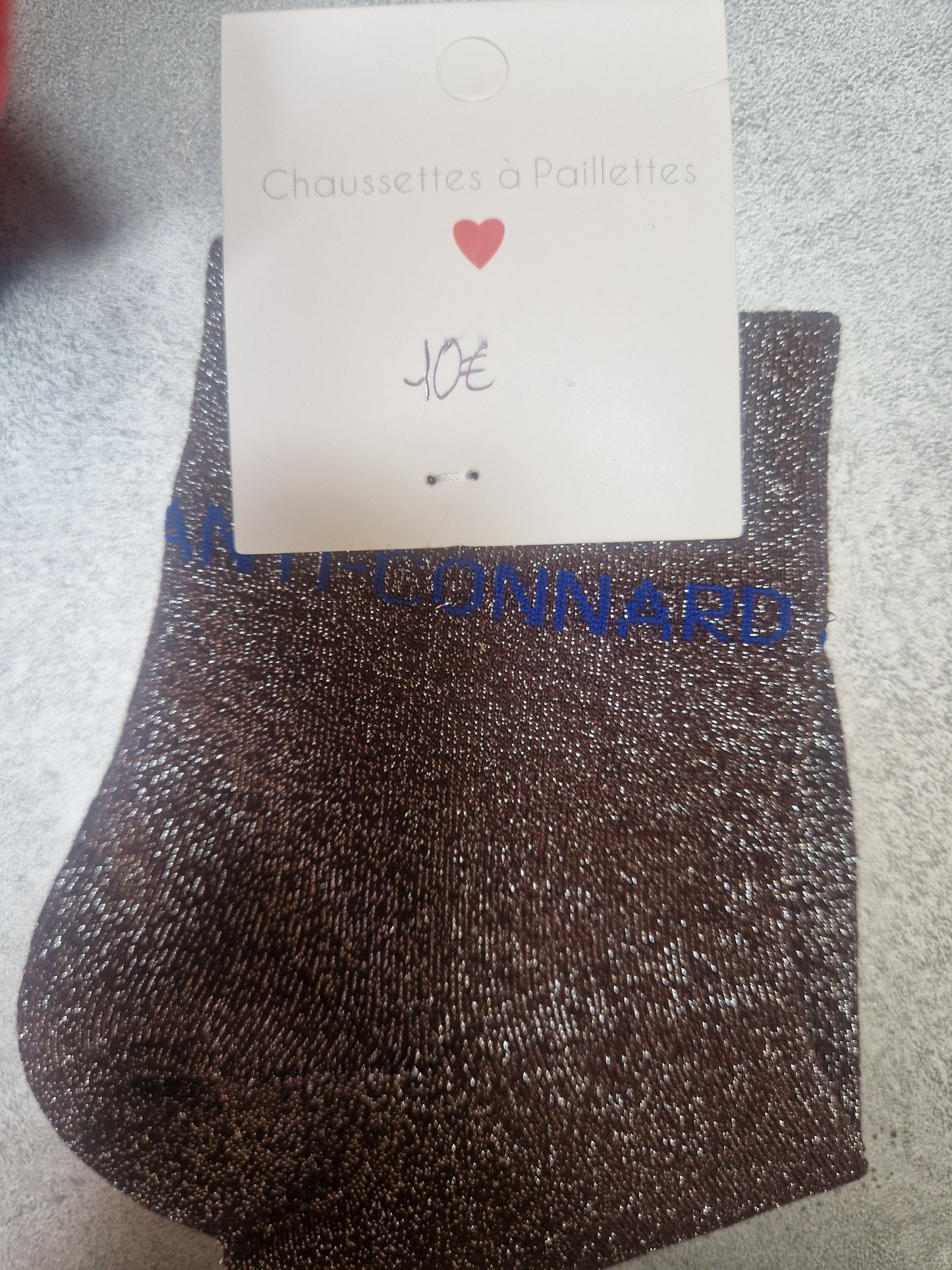 Chaussettes à paillettes