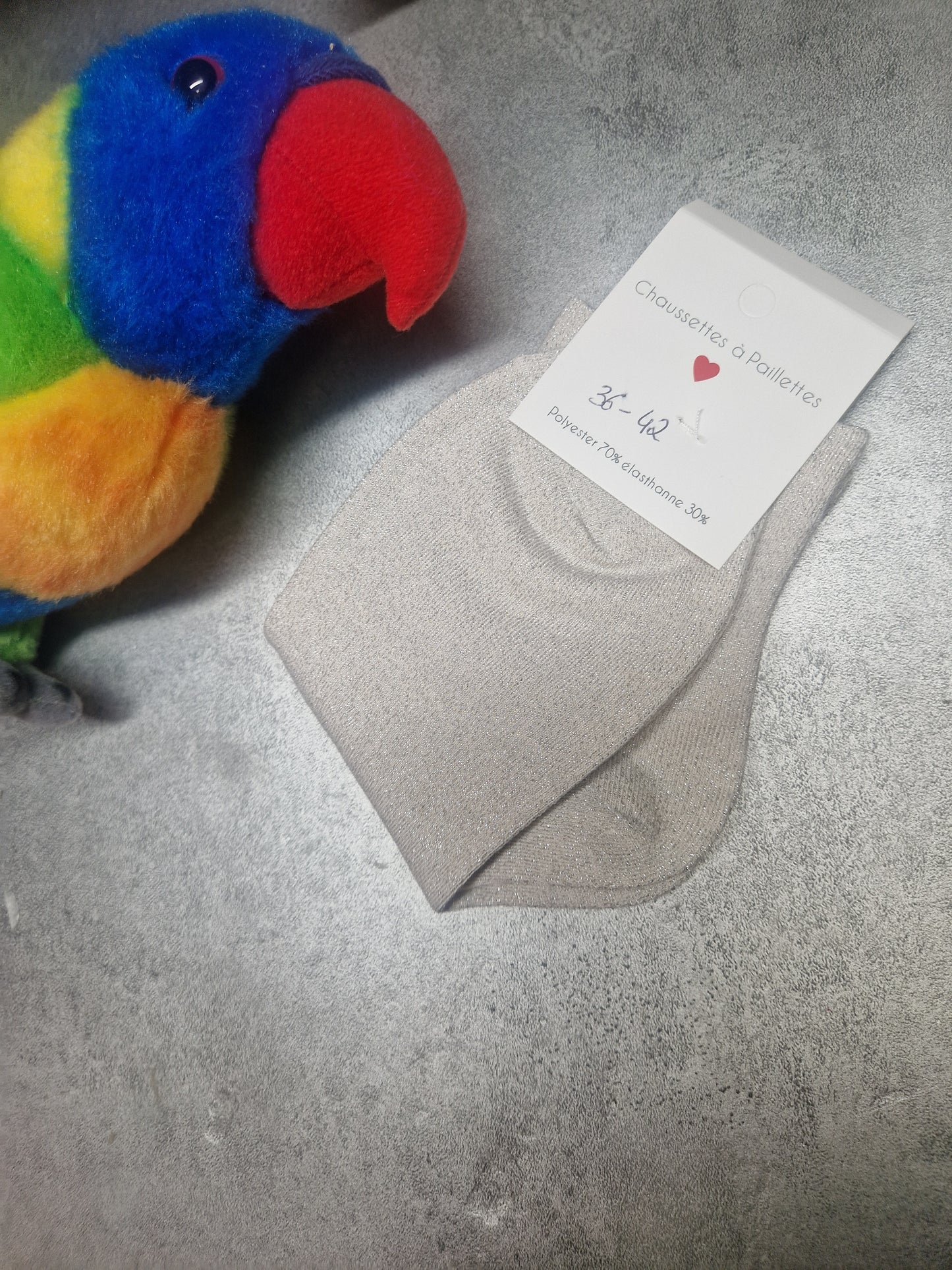 Chaussettes à paillettes