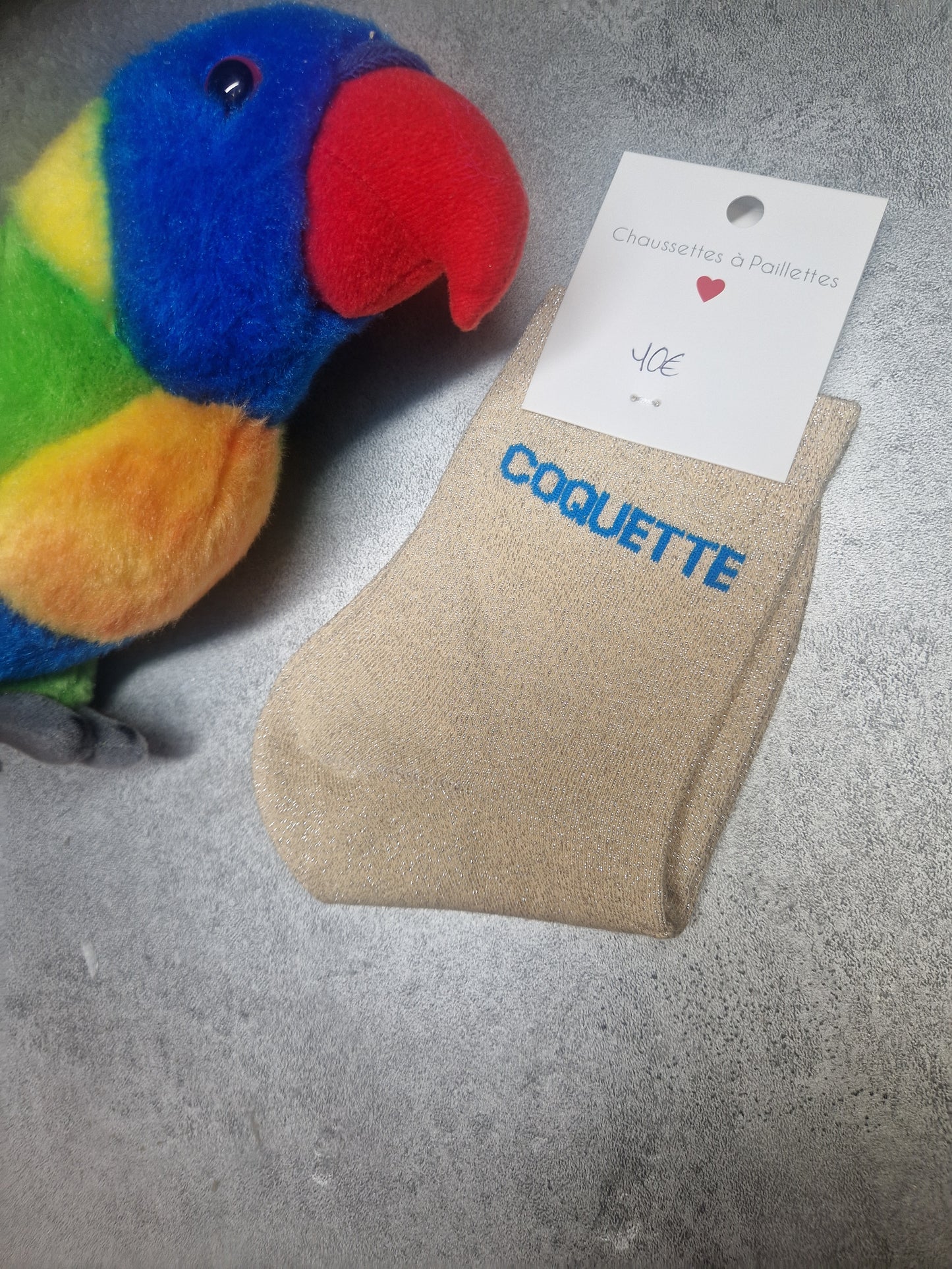 Chaussettes à paillettes