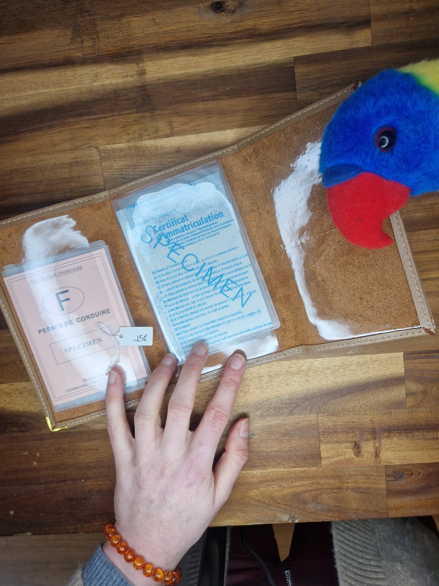 Porte papiers