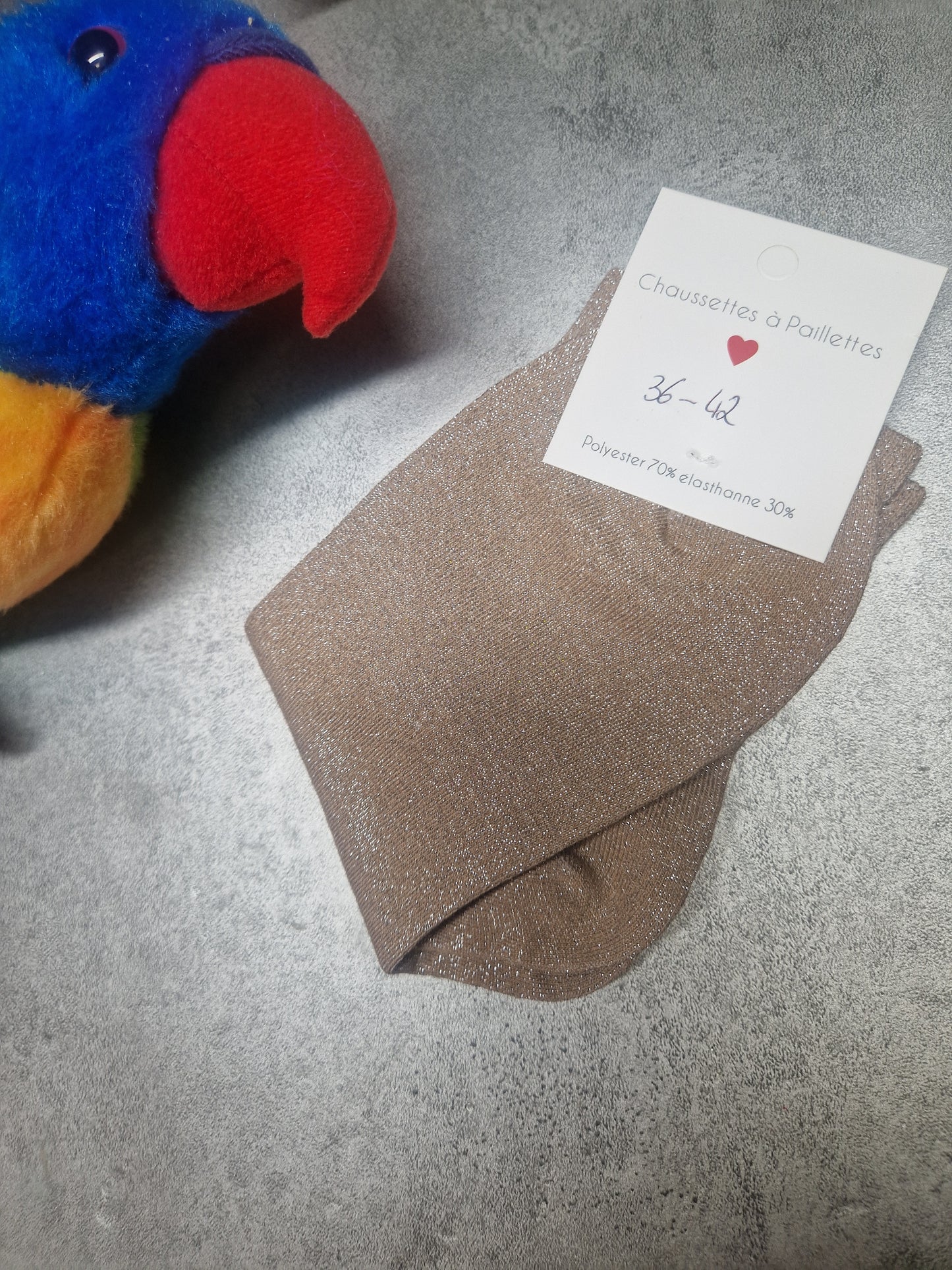Chaussettes à paillettes
