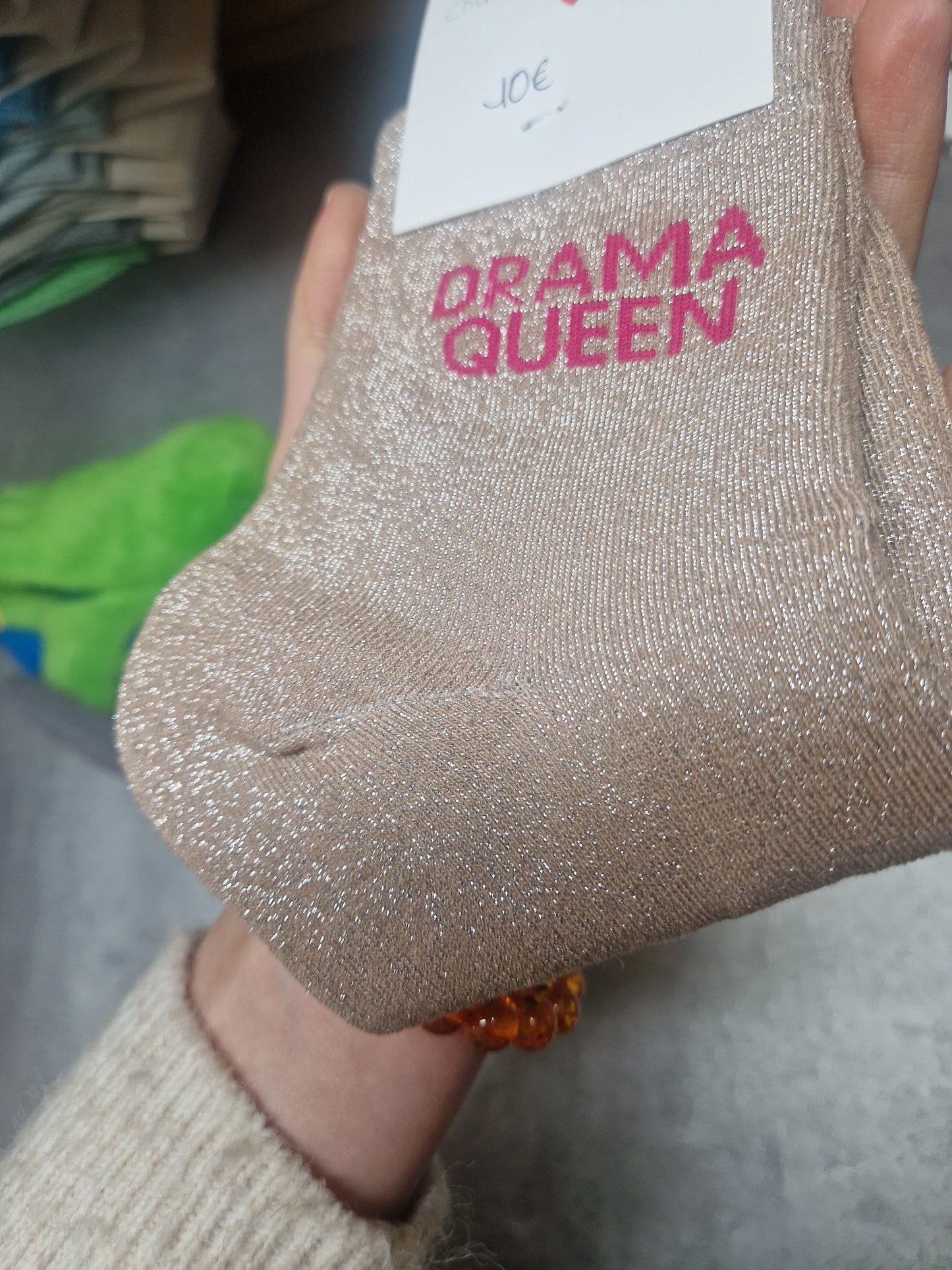 Chaussettes à paillettes