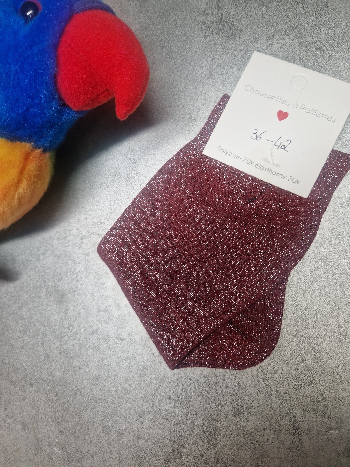 Chaussettes à paillettes