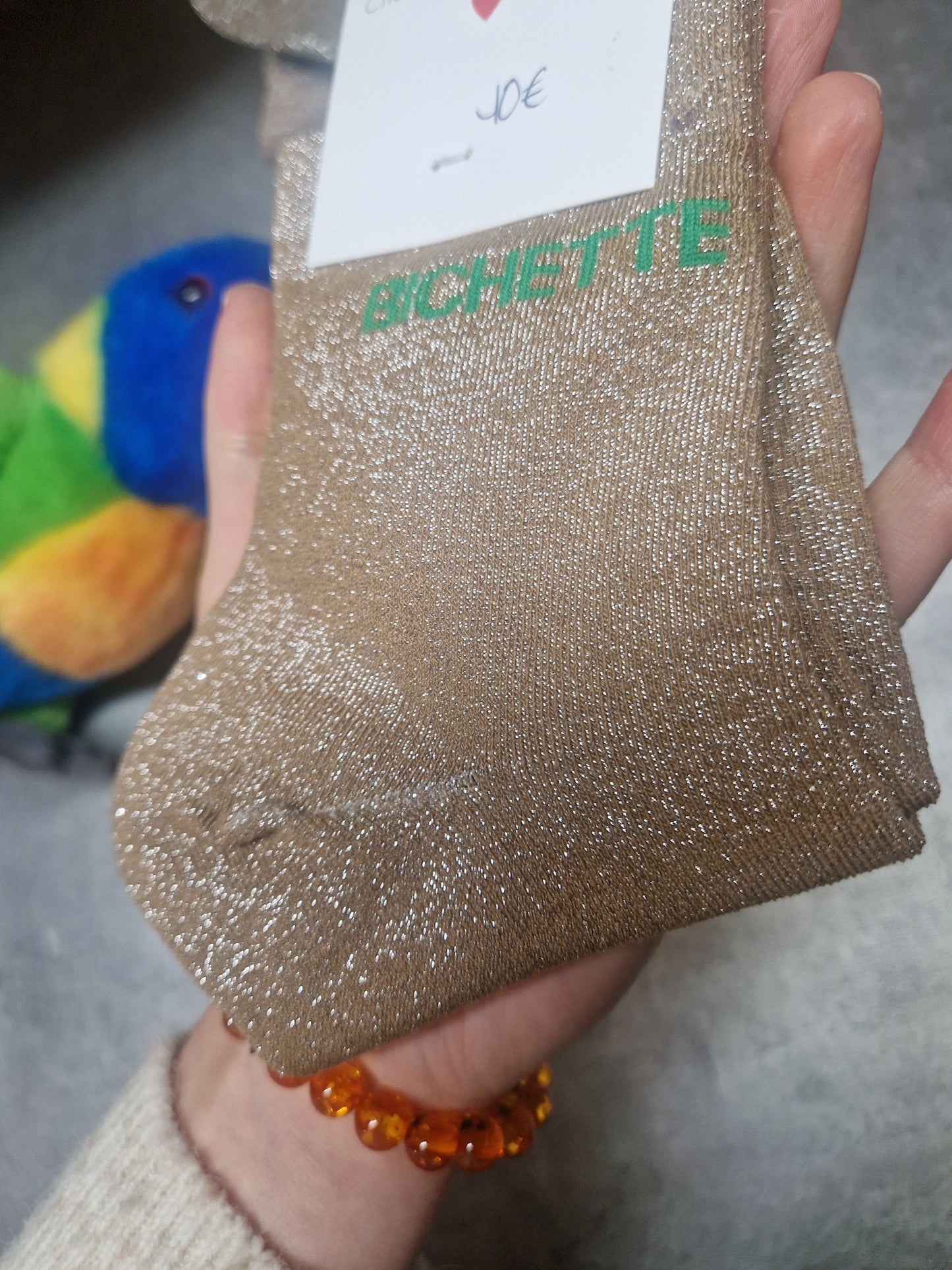 Chaussettes à paillettes