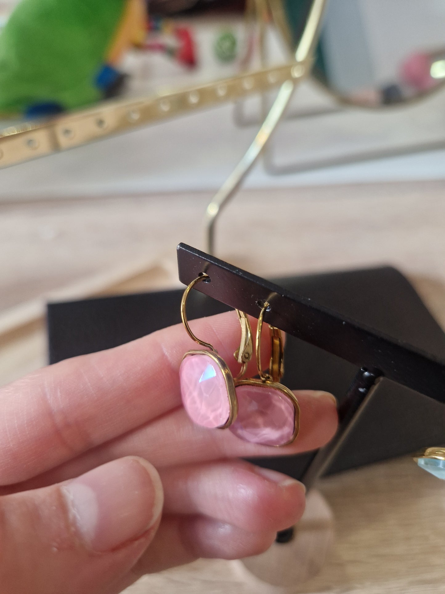 Boucles d'oreilles dormeuses Aurore
