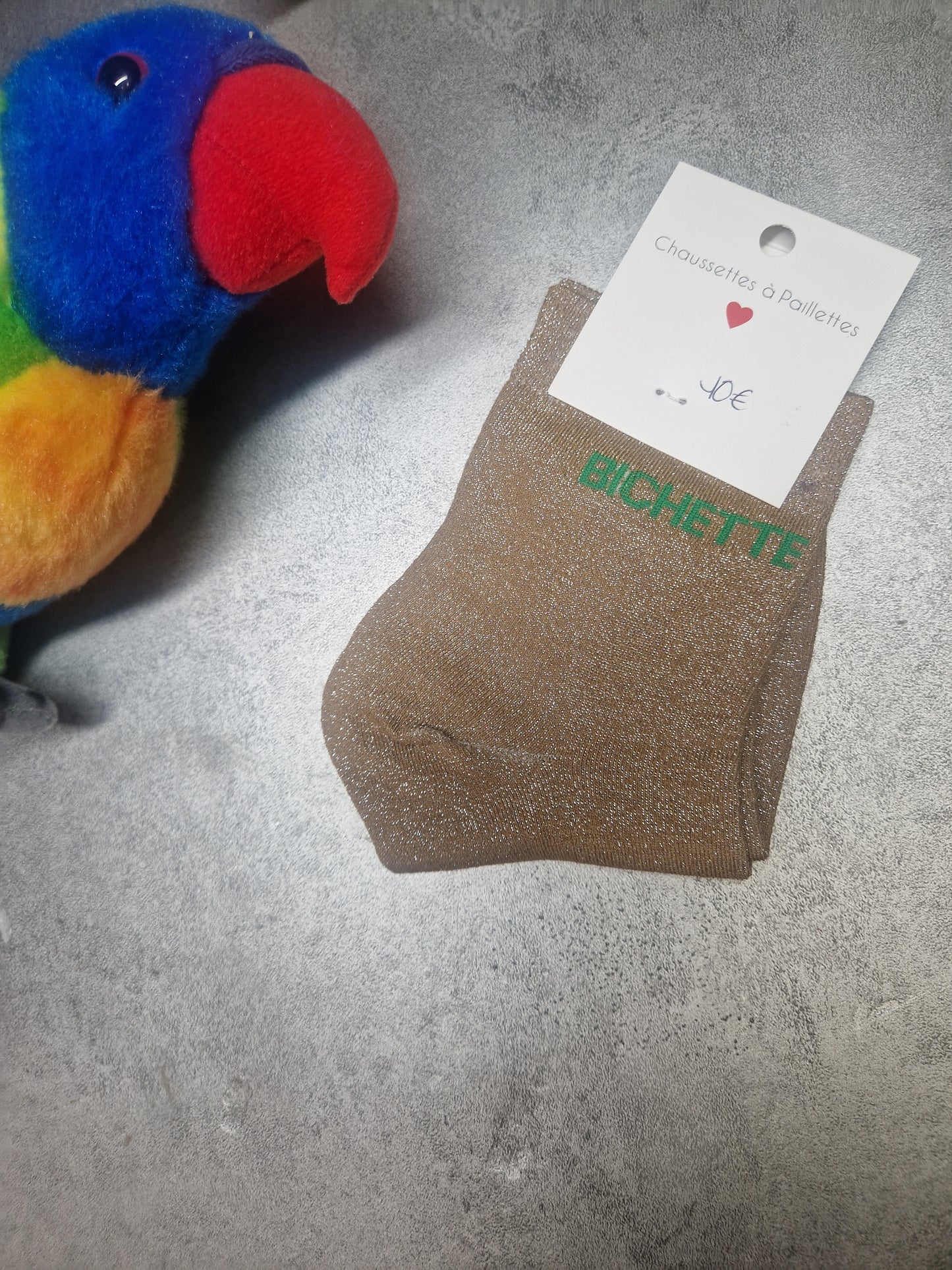 Chaussettes à paillettes