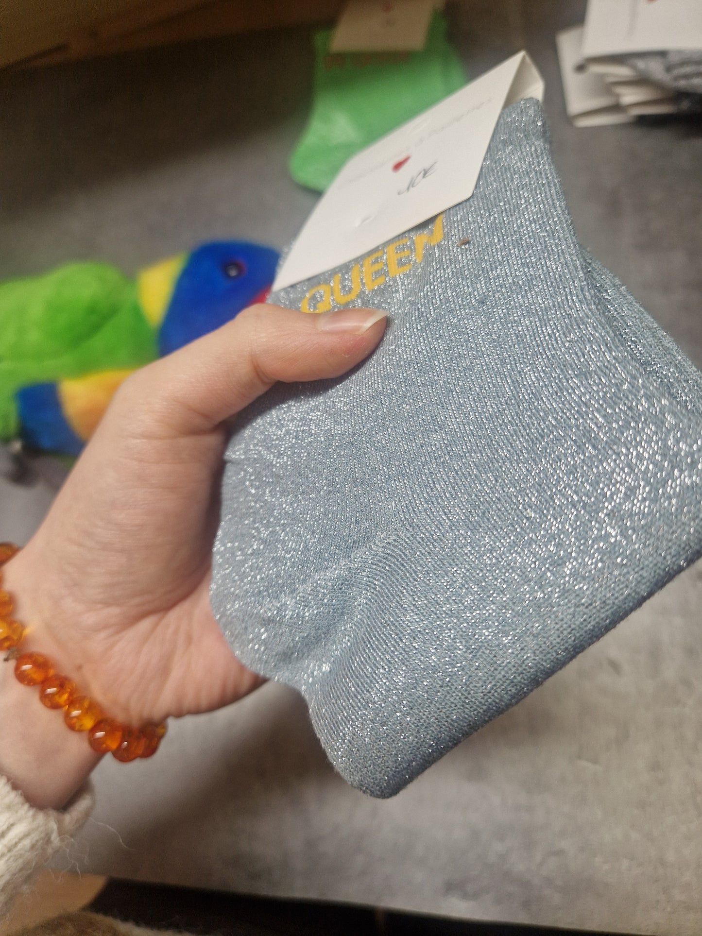 Chaussettes à paillettes