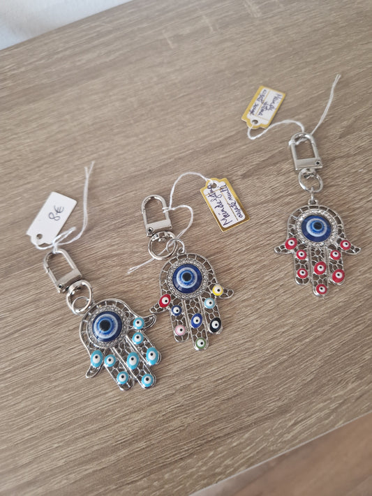 Hand of Fatima keychain