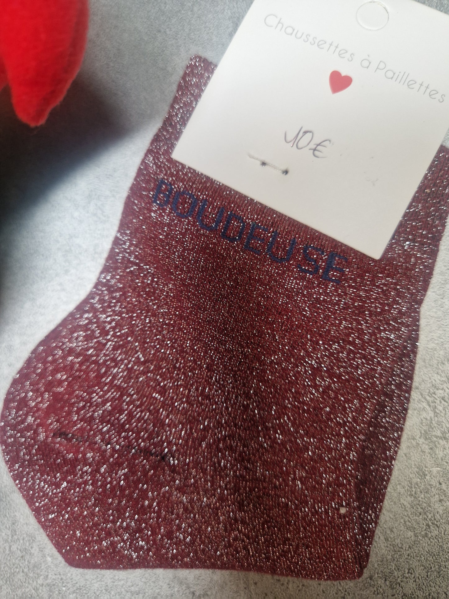Chaussettes à paillettes