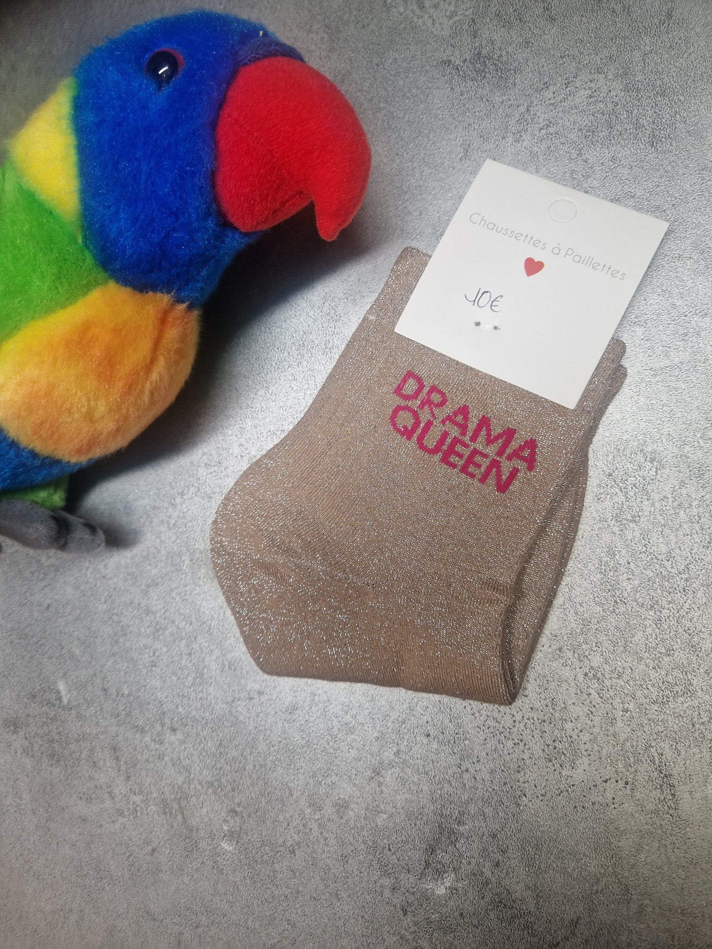 Chaussettes à paillettes