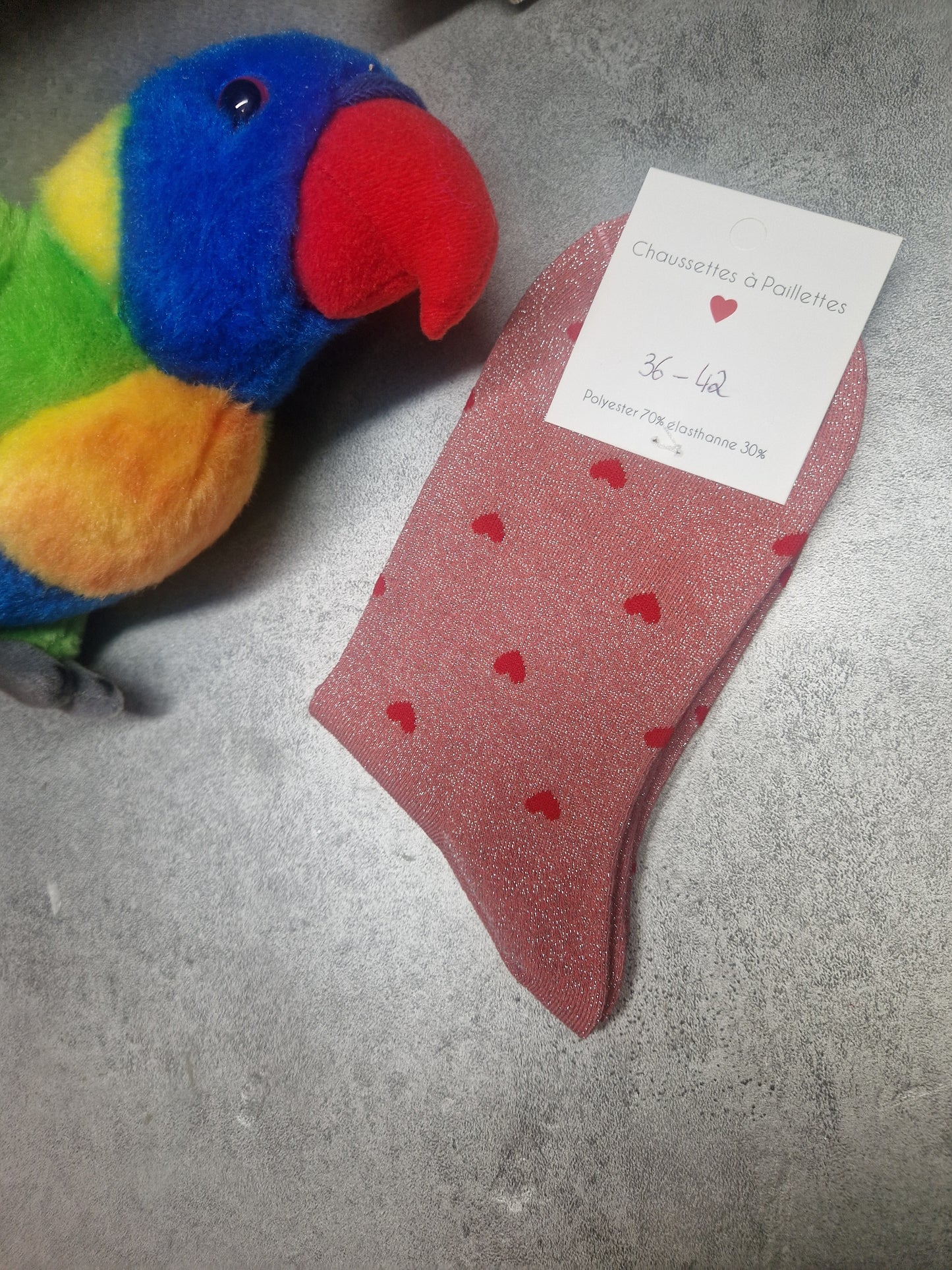 Chaussettes à paillettes