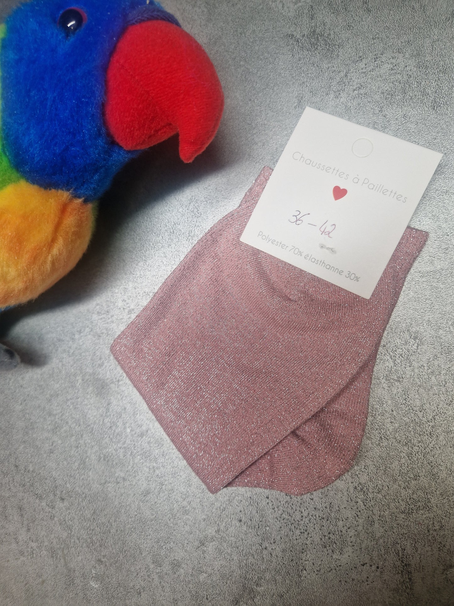 Chaussettes à paillettes